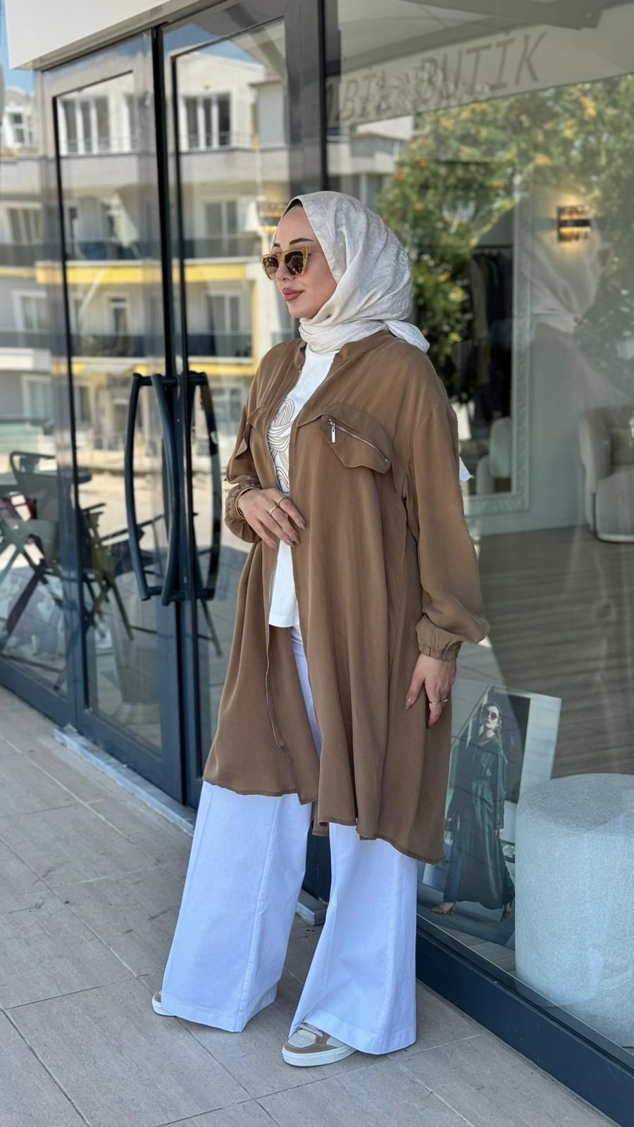 Misswhence Fermuarlı Tunik 39310