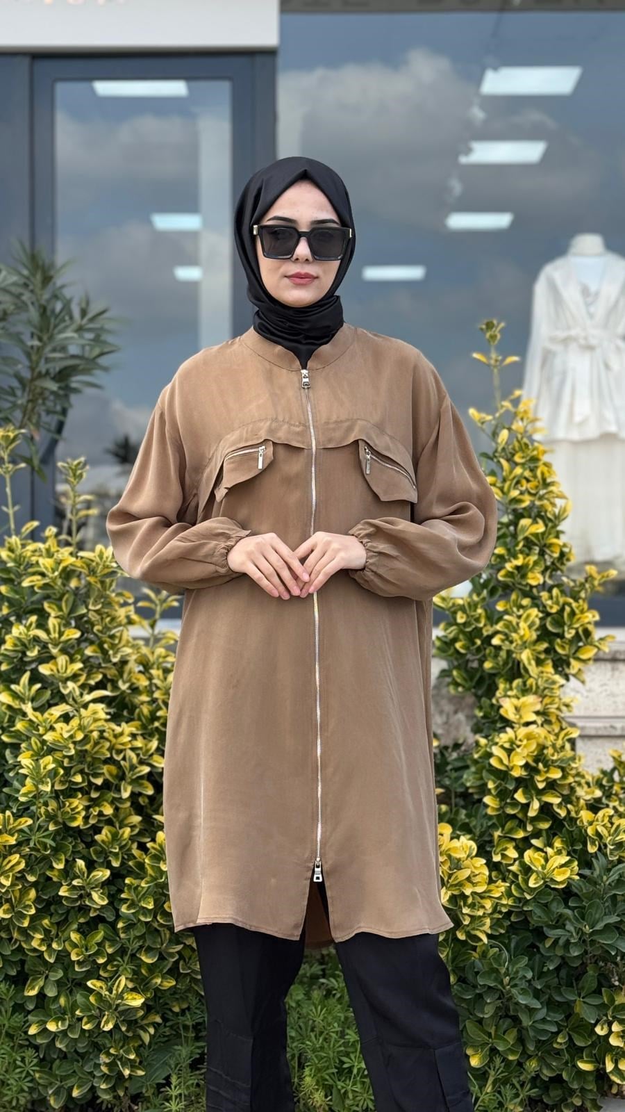 Misswhence Fermuarlı Tunik 39310