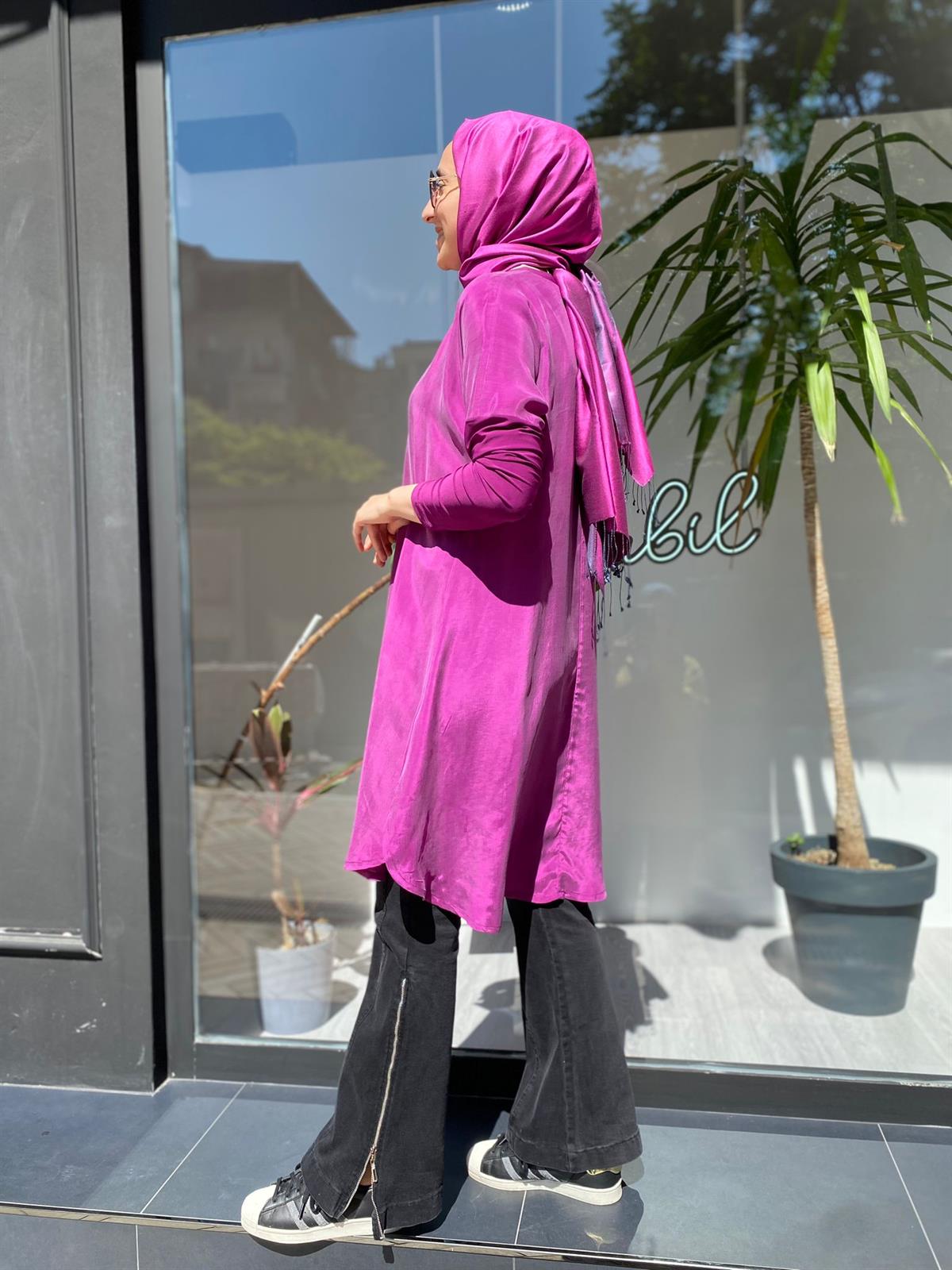 Misswhence Fuşya Tunik 33012