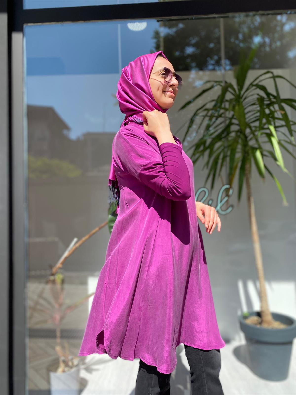 Misswhence Fuşya Tunik 33012