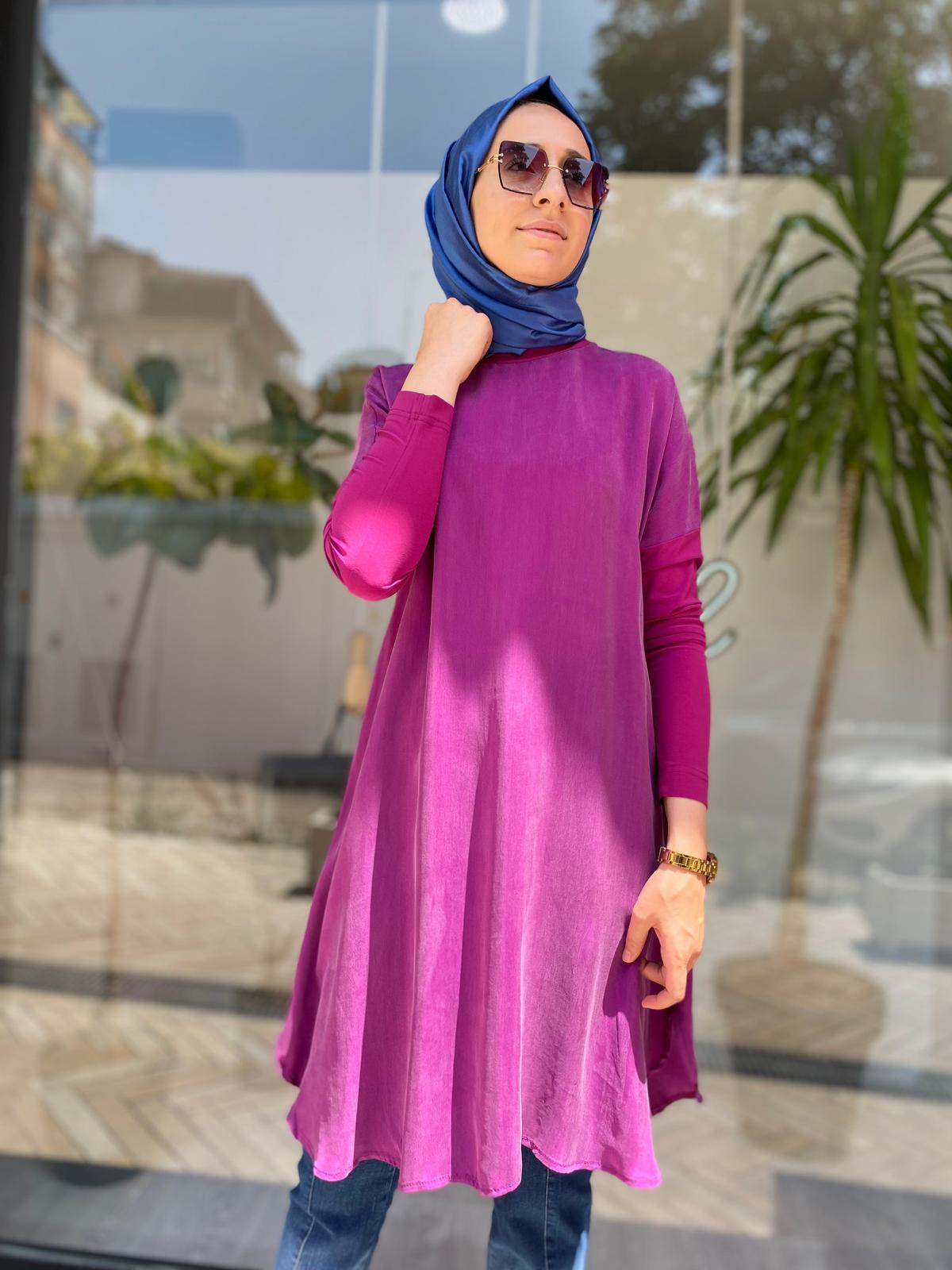 Misswhence Fuşya Tunik 33012