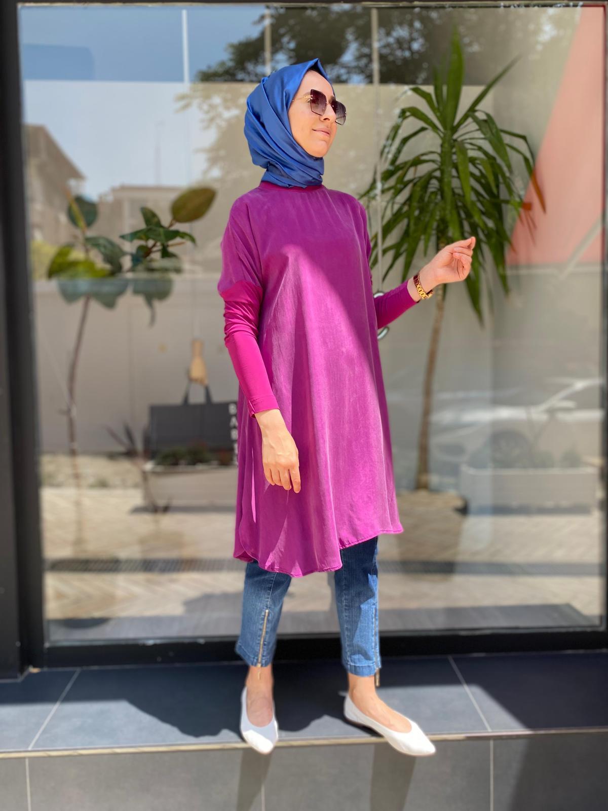 Misswhence Fuşya Tunik 33012