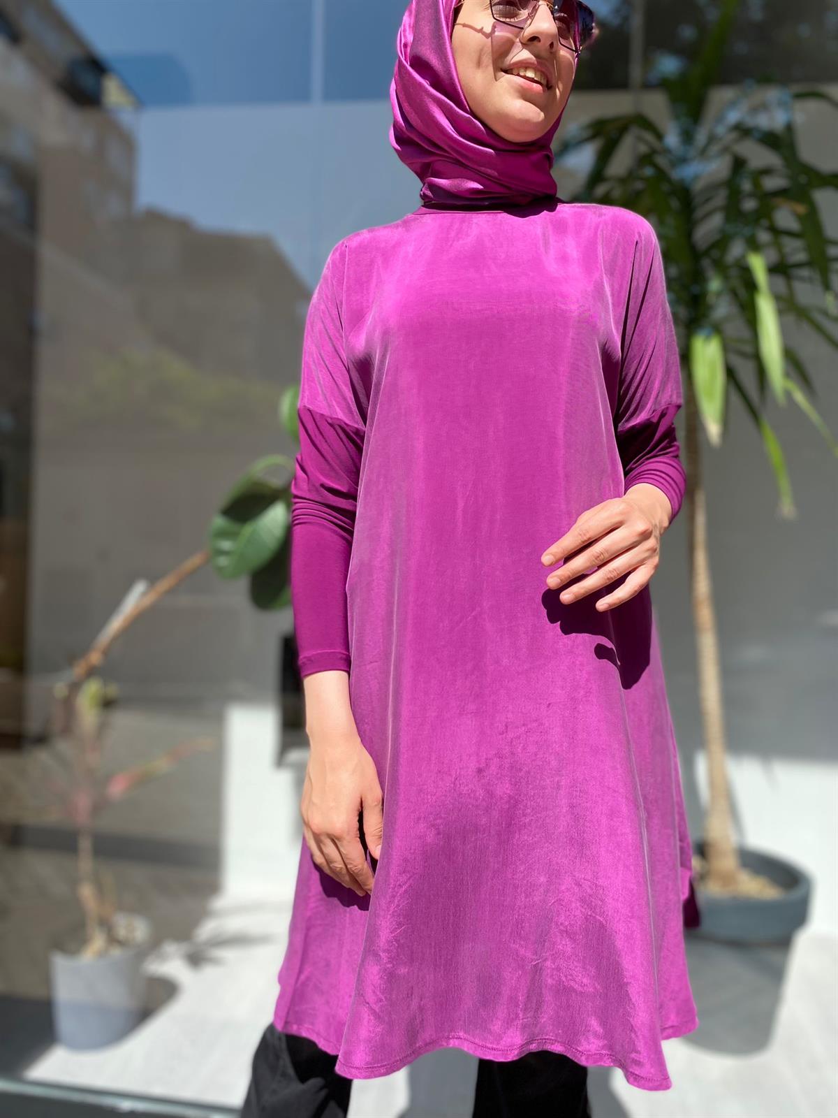 Misswhence Fuşya Tunik 33012