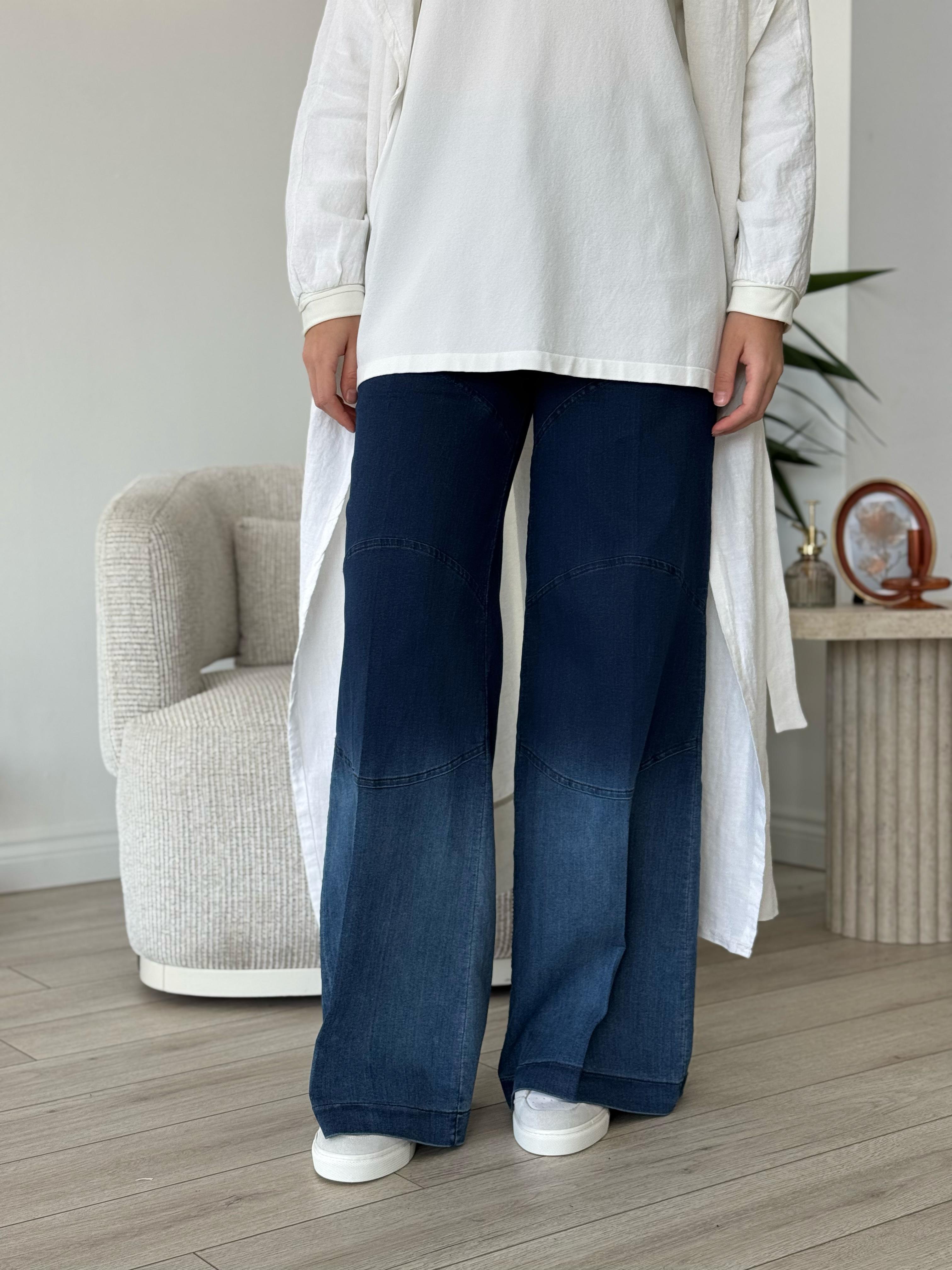 Misswhence Geniş Paça Kot Pantolon 37100