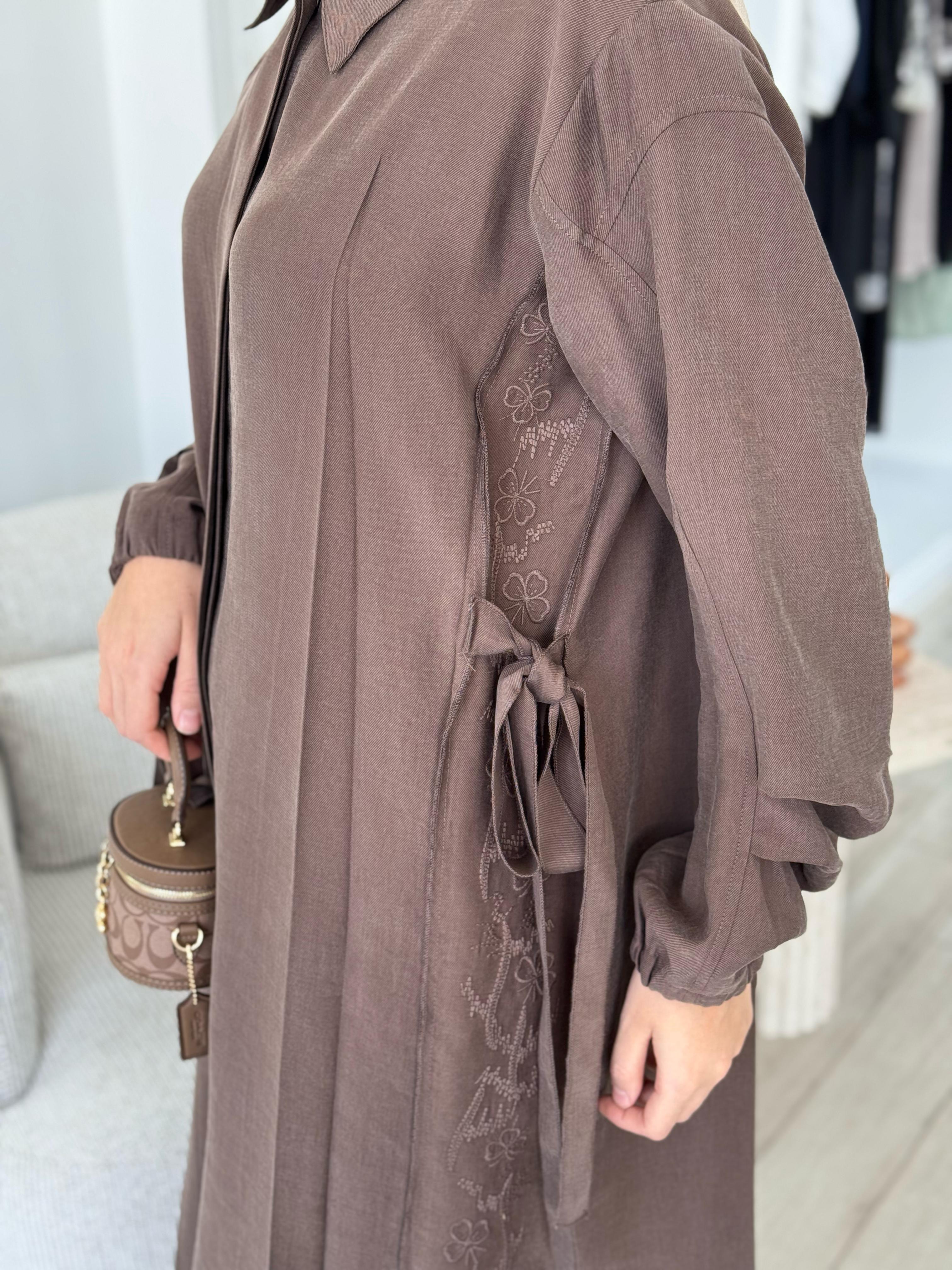 Misswhence Gömlek Pantolon Takım Vizon 37301