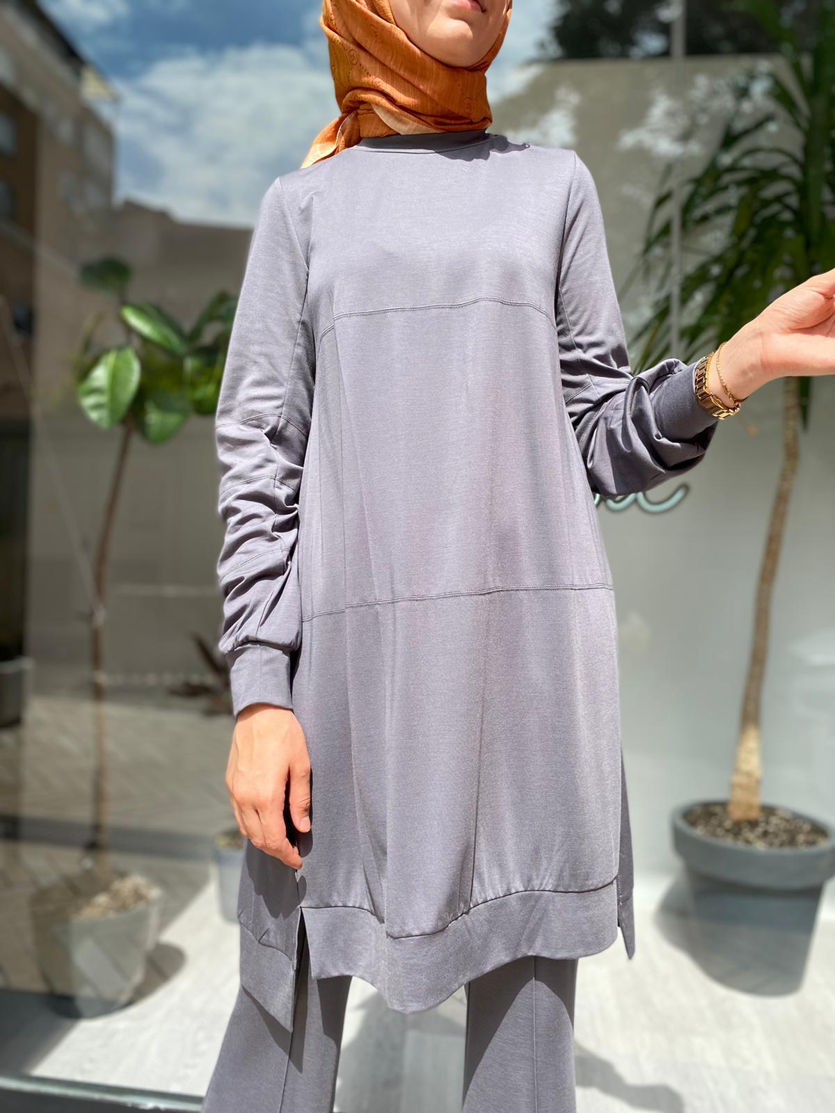Misswhence Gri Tunik 33033