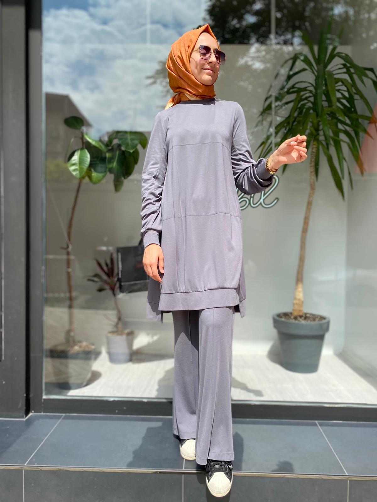 Misswhence Gri Tunik 33033