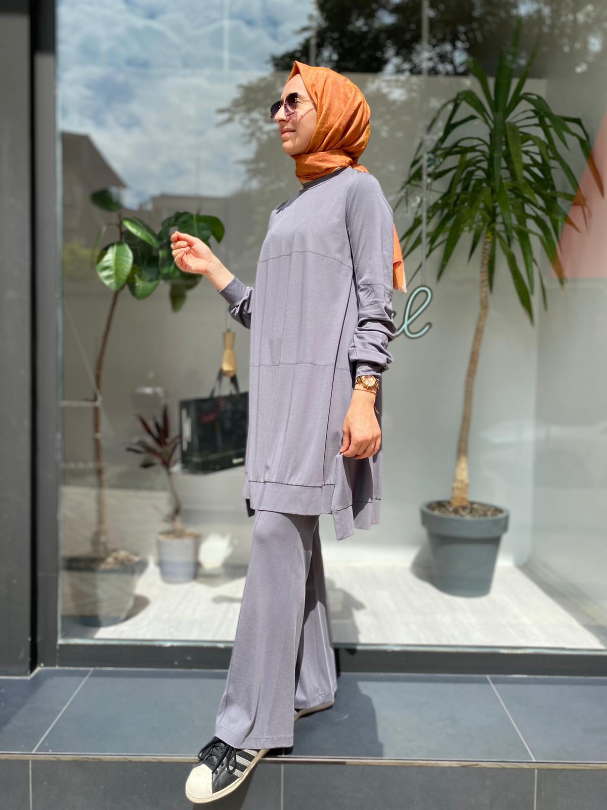 Misswhence Gri Tunik 33033