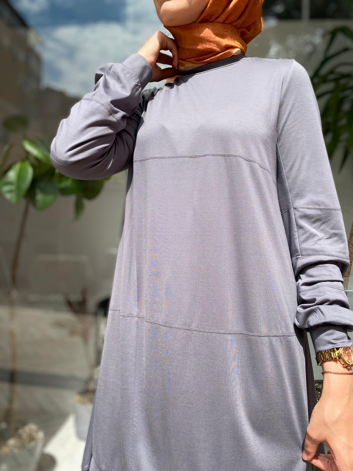 Misswhence Gri Tunik 33033