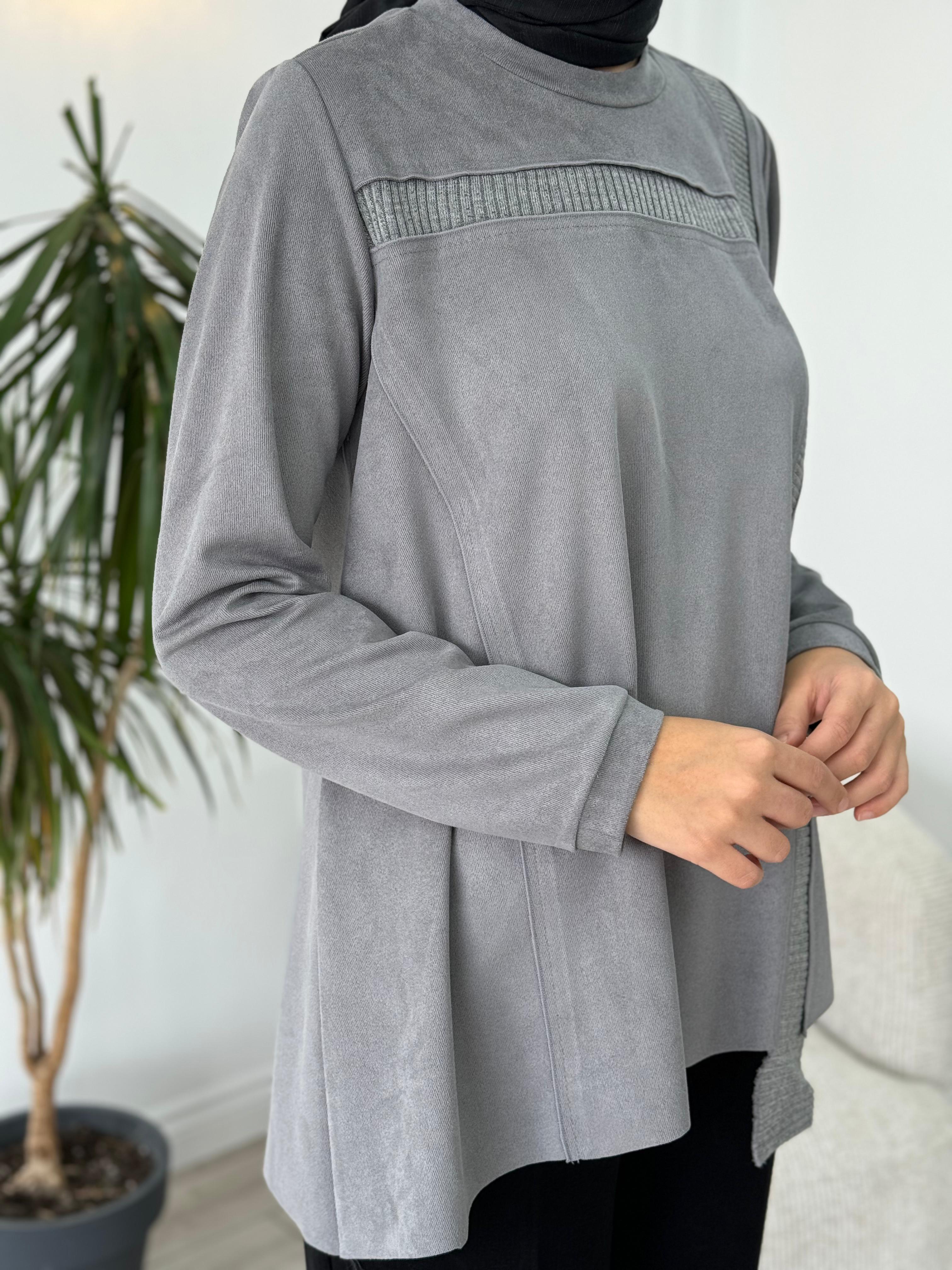 Misswhence Gri Tunik 36022