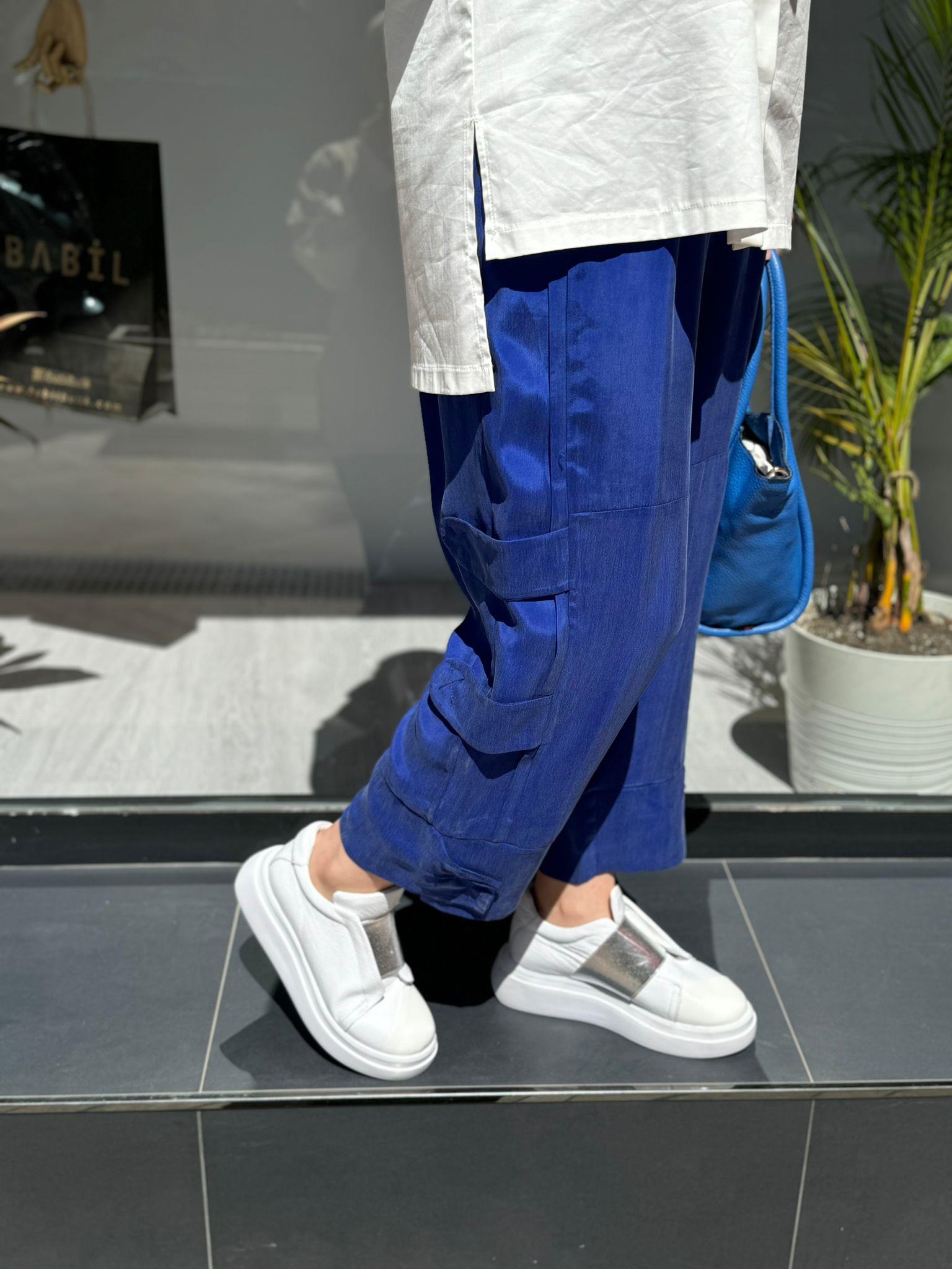 Misswhence İpek Pantolon Saks 35121