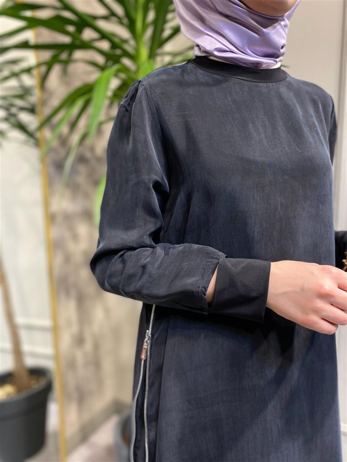 MissWhence İpek Tunik Siyah 31000