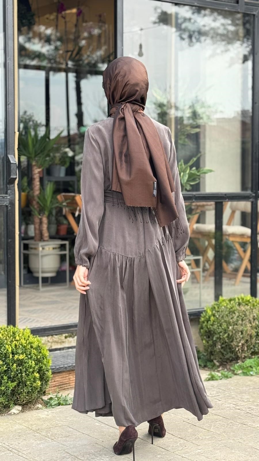 Misswhence İşlemeli Elbise 39820