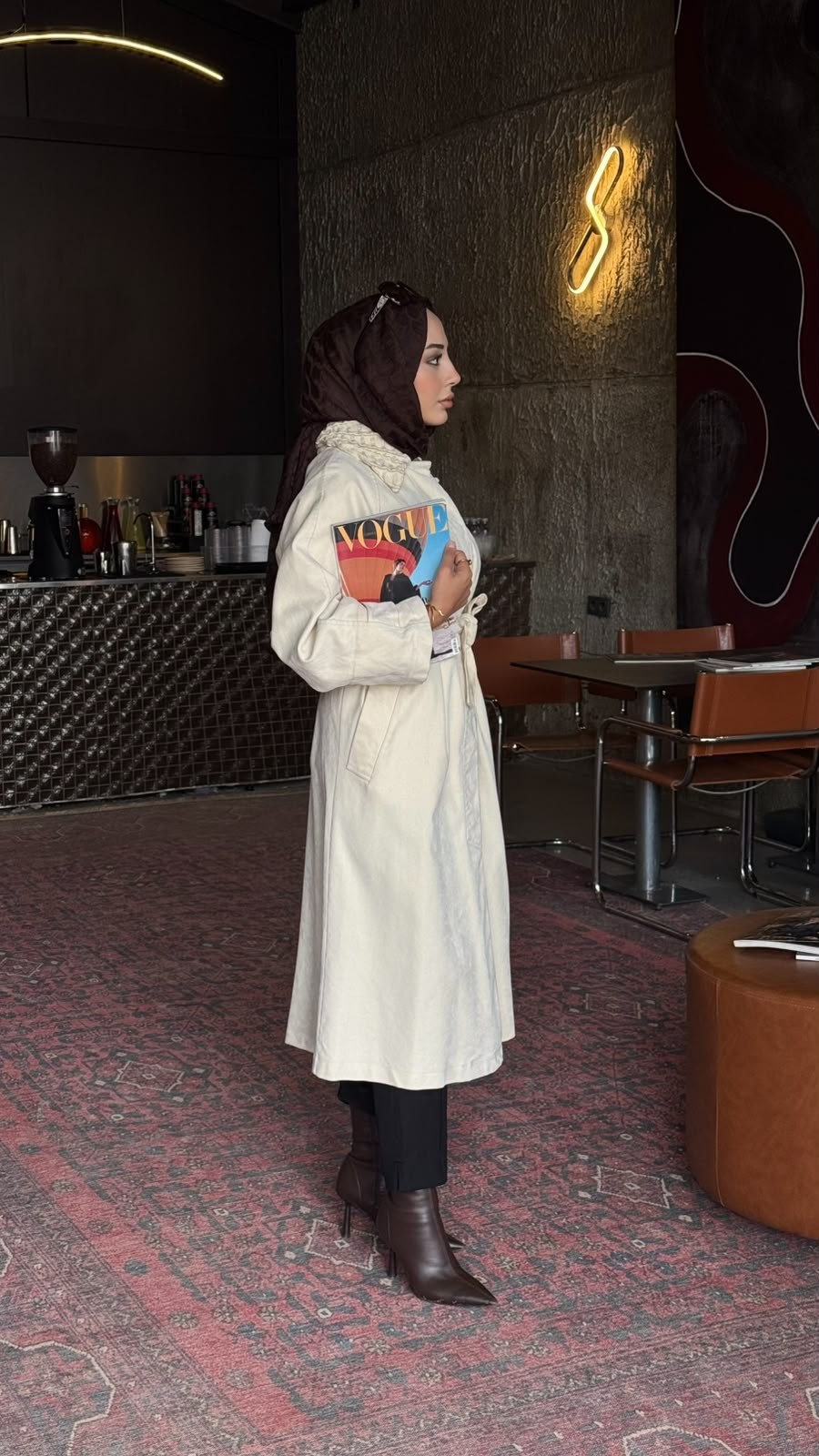 Misswhence Kadife Detaylı Kot Trenç 40500