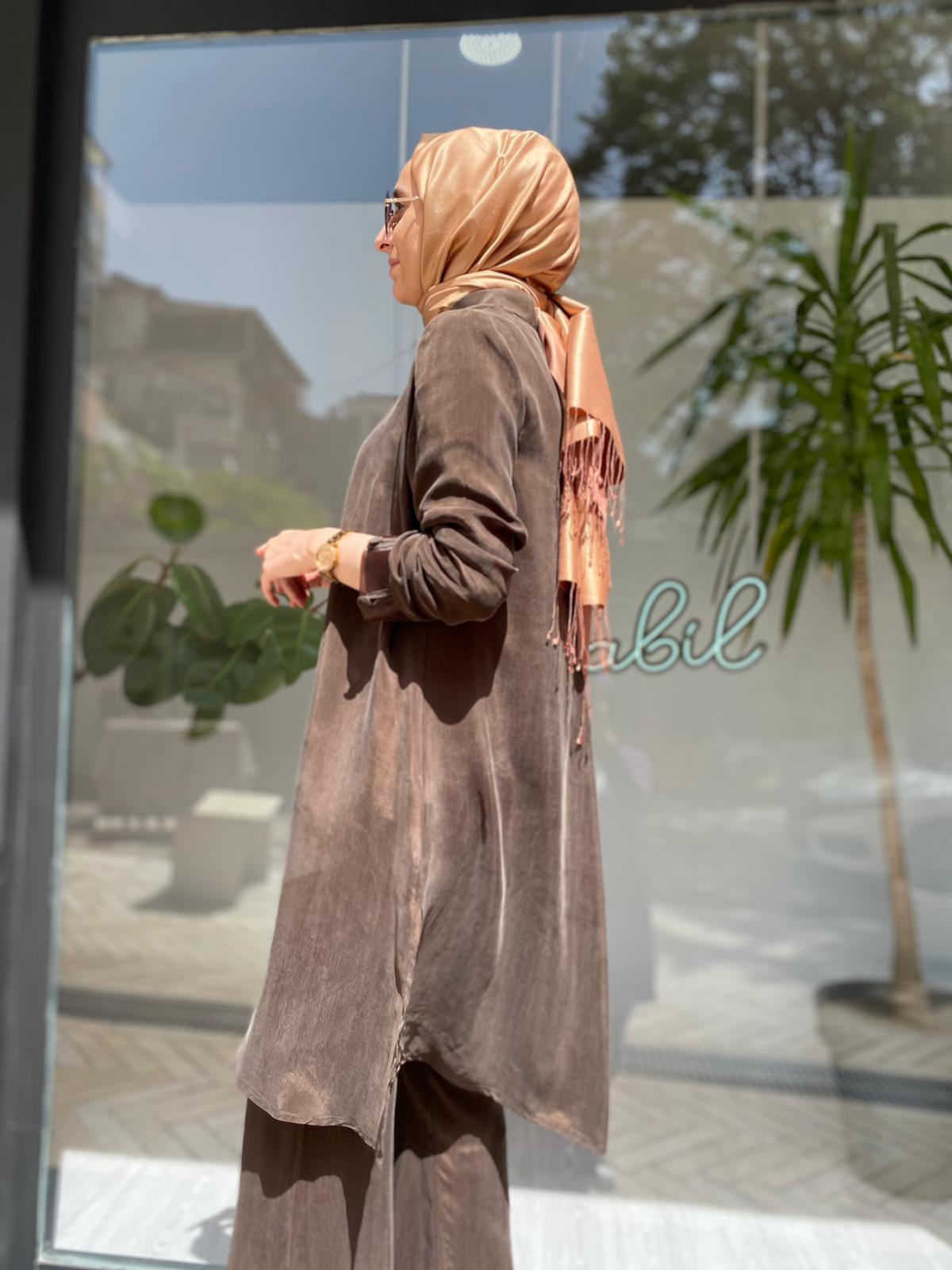 Misswhence Kahve Gömlek 33308