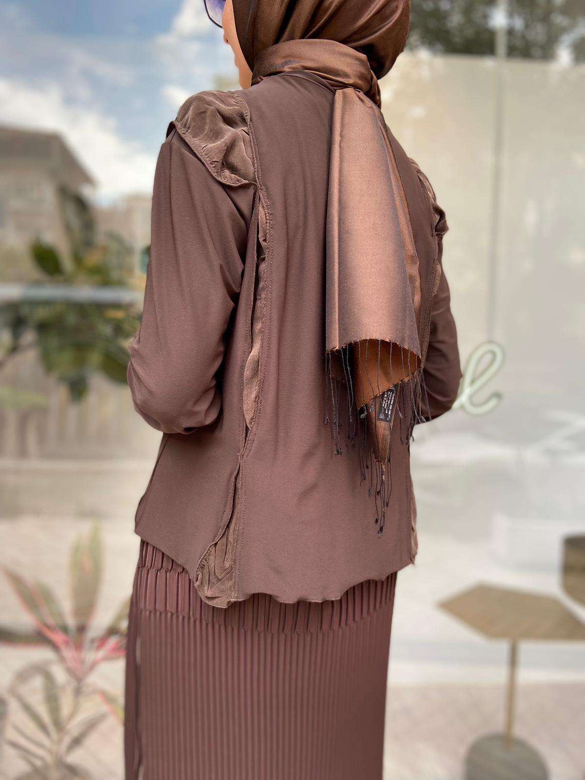 Misswhence Kahverengi Tunik 34010