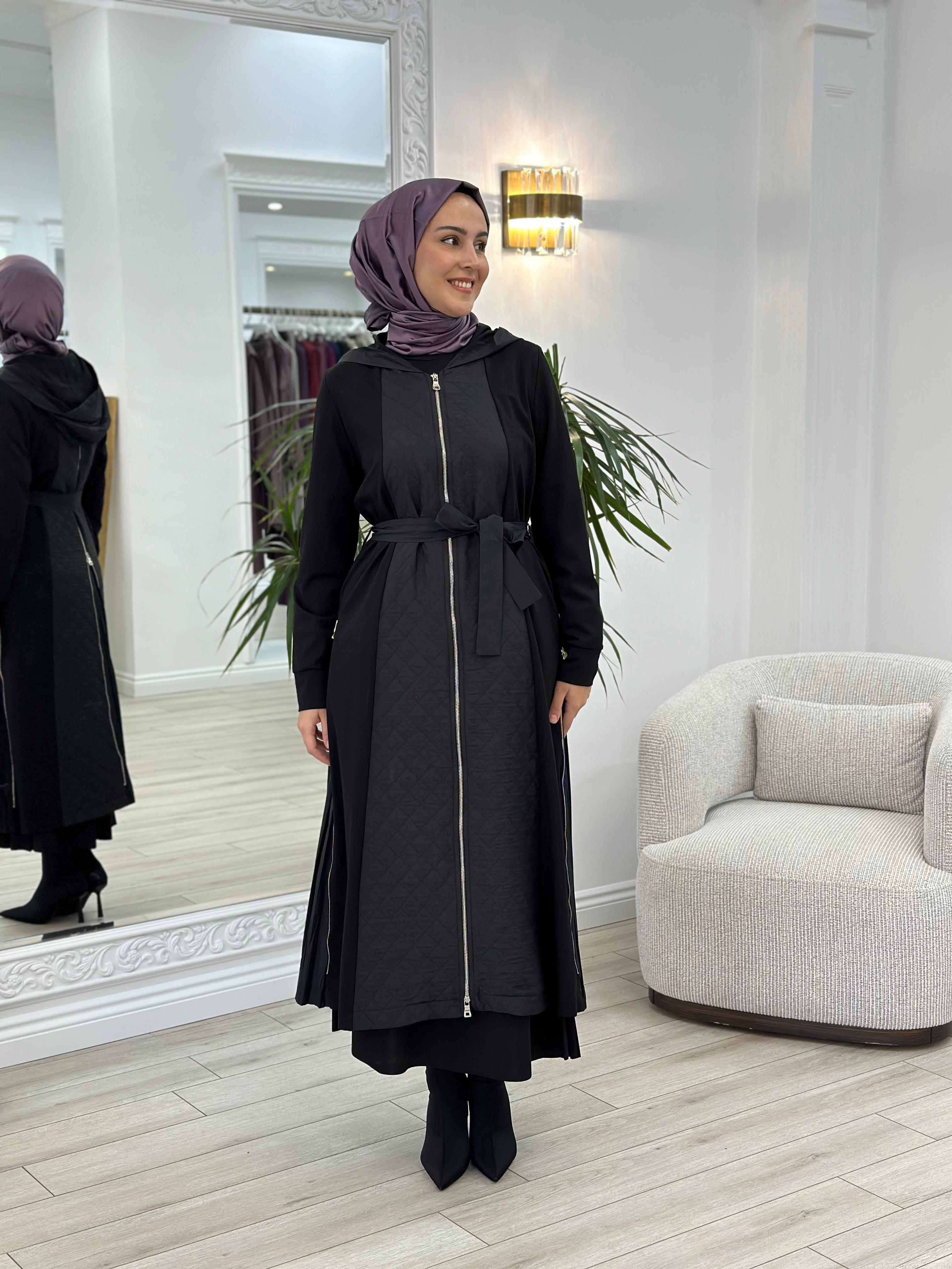 Misswhence Kapitone Detaylı Trençkot 36501