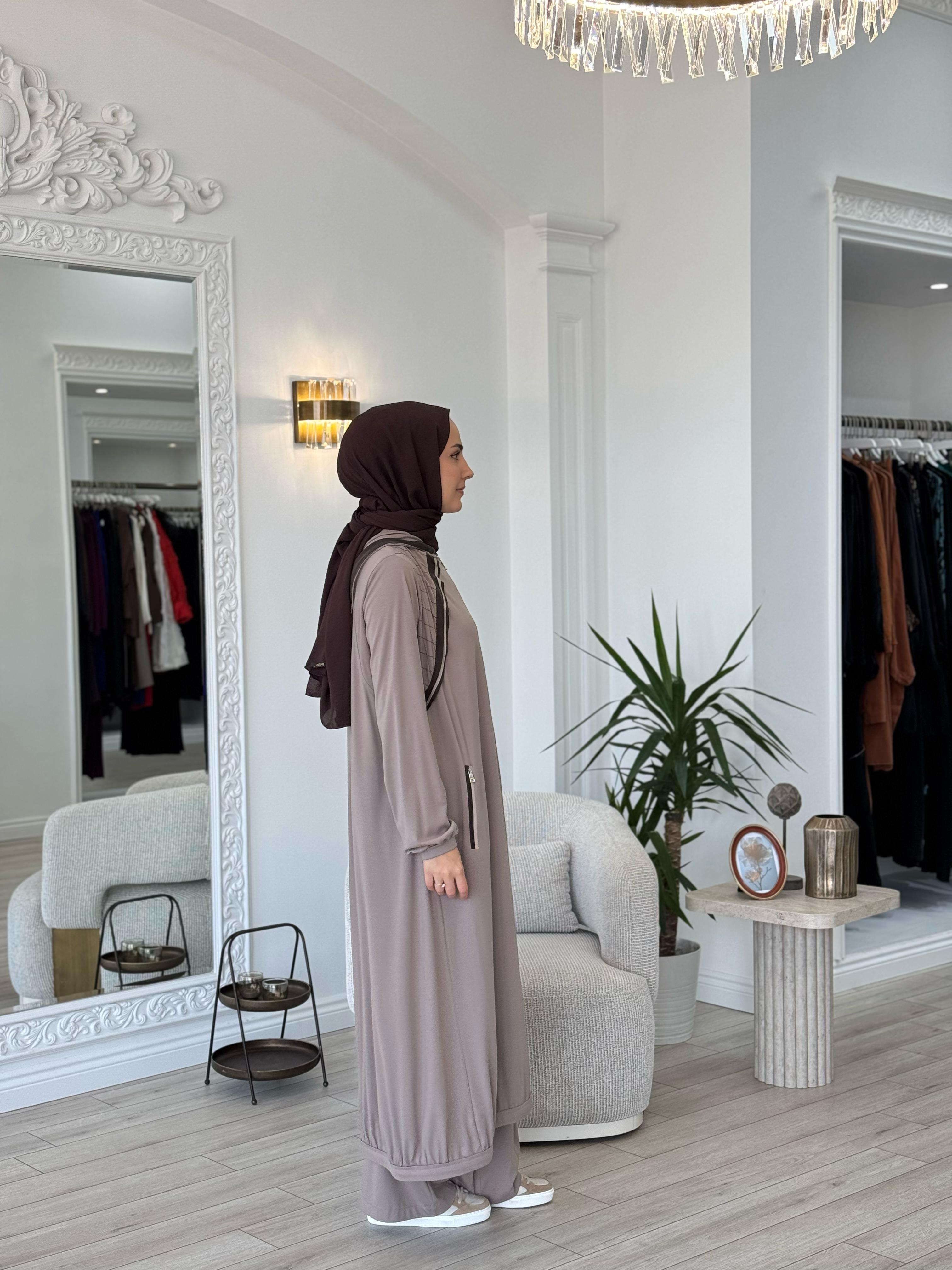 Misswhence Kapşonlu Kap Bej 37525