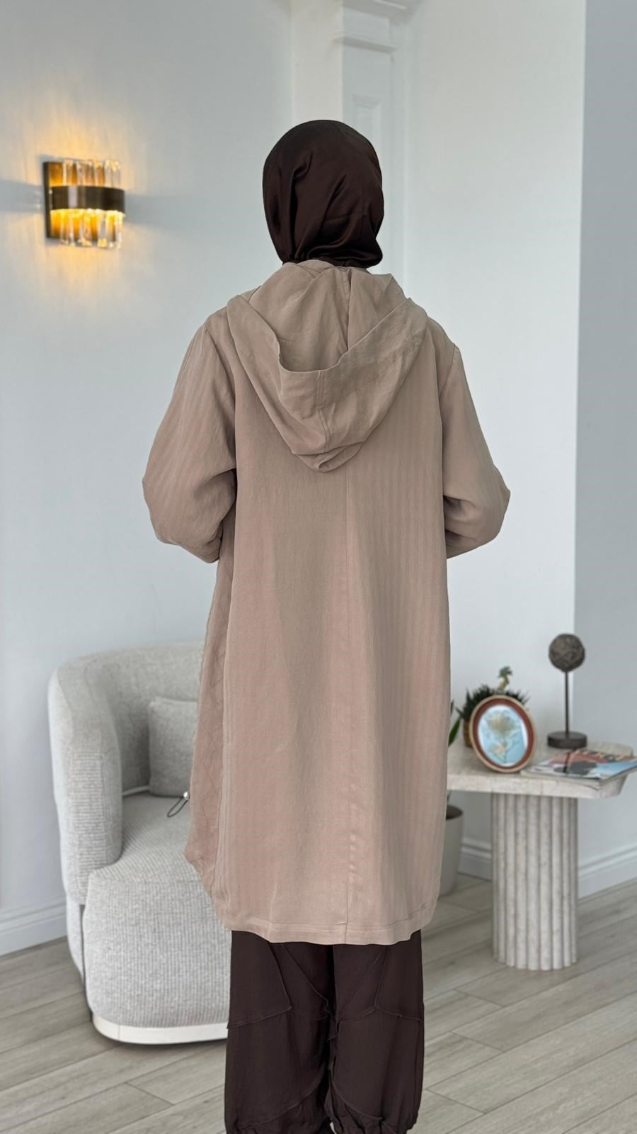 Misswhence Kapüşonlu Kap 39406
