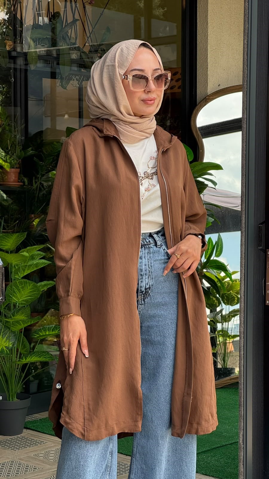 Misswhence Kapüşonlu Kap 39406