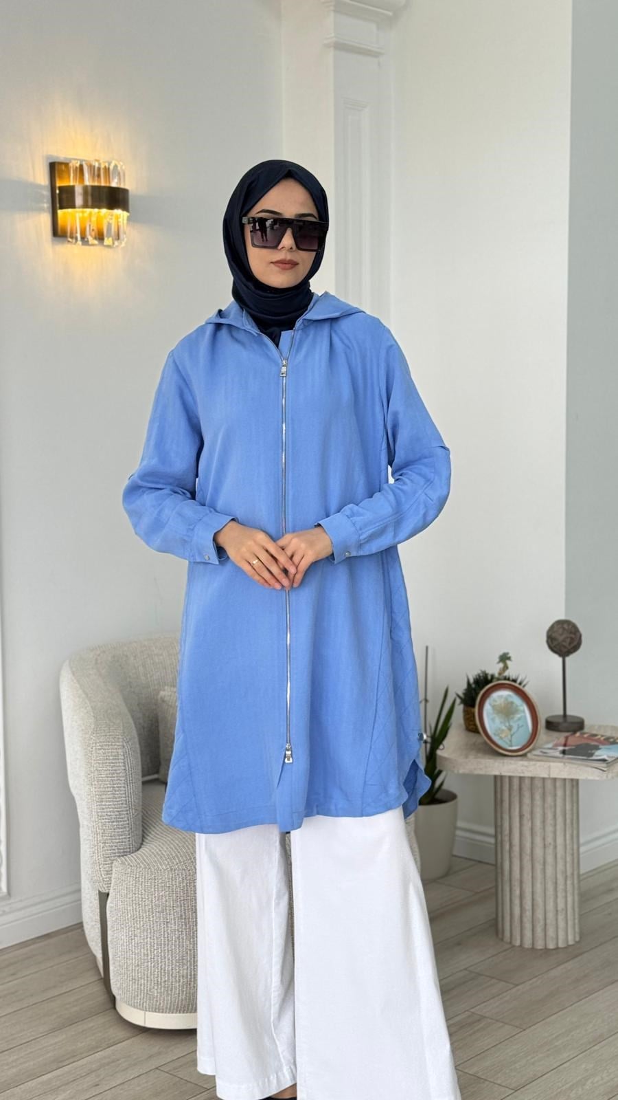 Misswhence Kapüşonlu Kap 39406