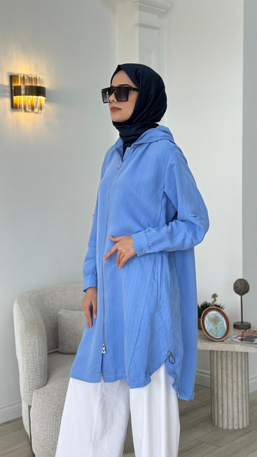 Misswhence Kapüşonlu Kap 39406