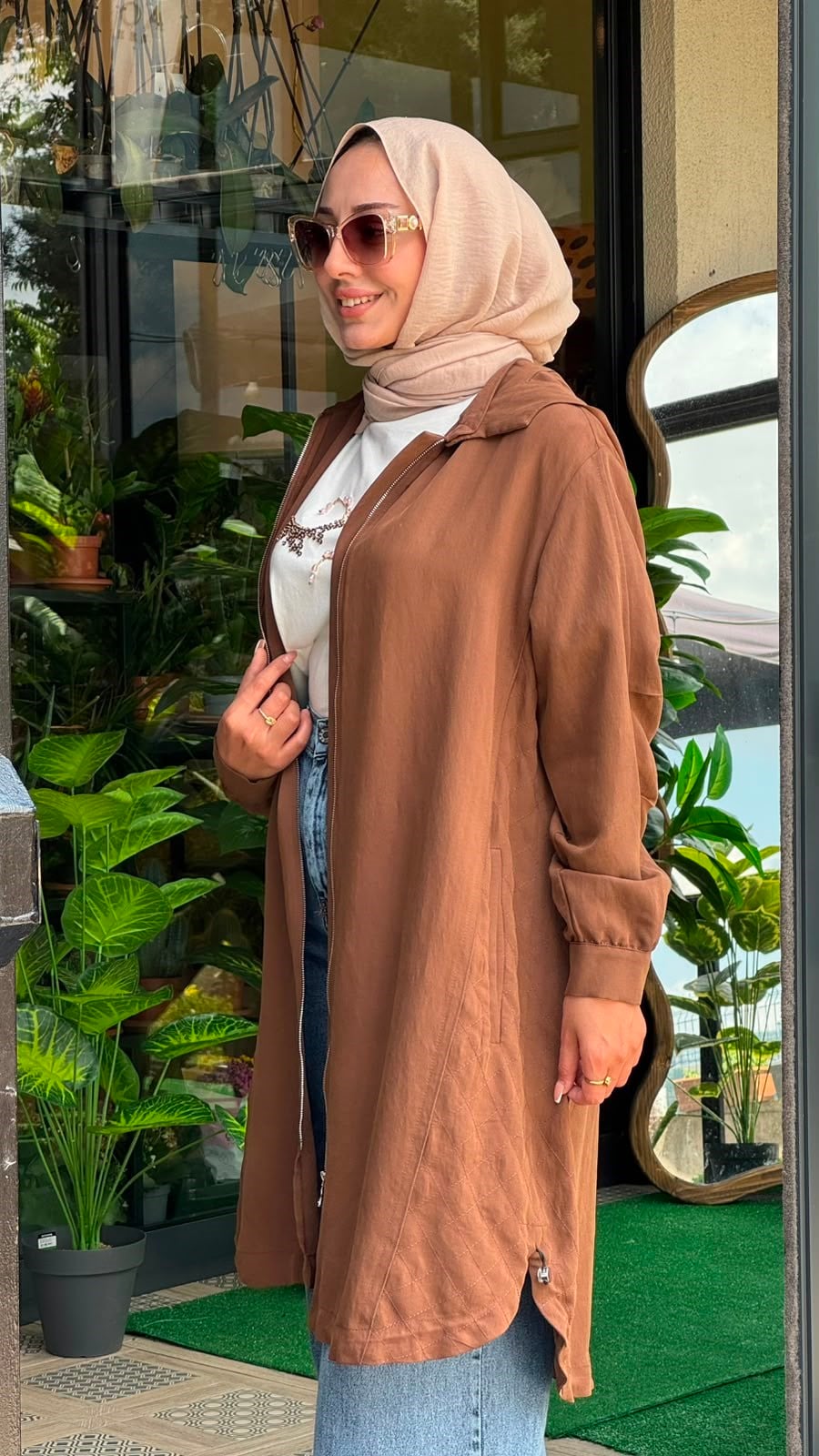 Misswhence Kapüşonlu Kap 39406