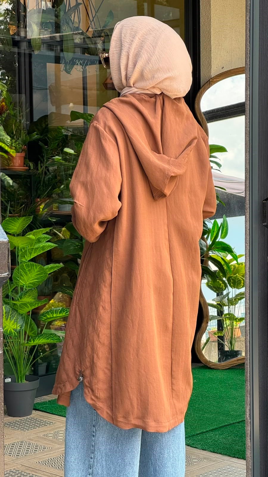 Misswhence Kapüşonlu Kap 39406