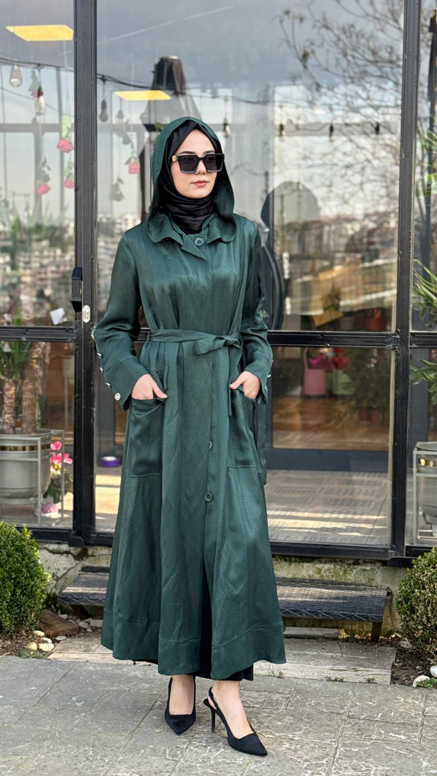 Misswhence Kapüşonlu Kap 39504