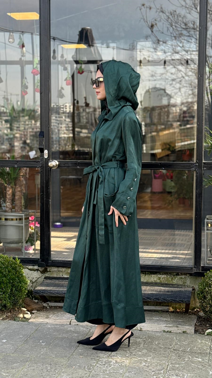 Misswhence Kapüşonlu Kap 39504