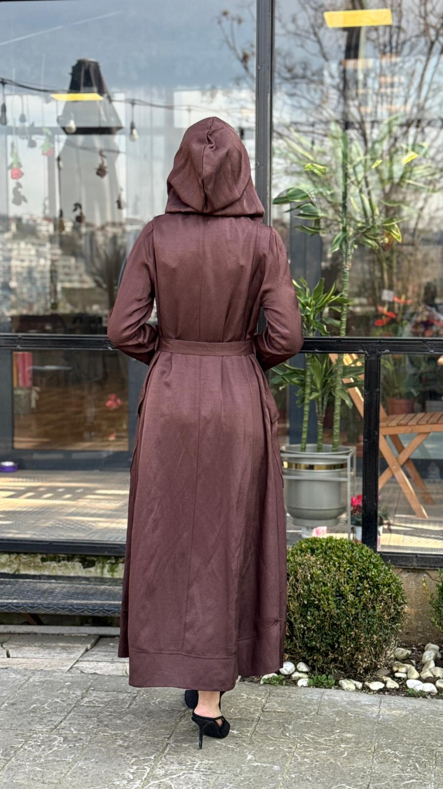 Misswhence Kapüşonlu Kap 39504