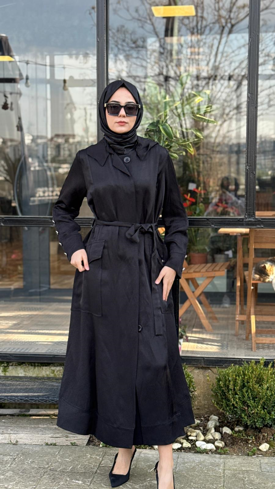Misswhence Kapüşonlu Kap 39504