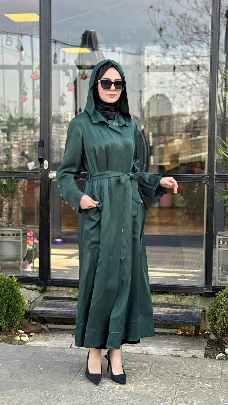Misswhence Kapüşonlu Kap 39504