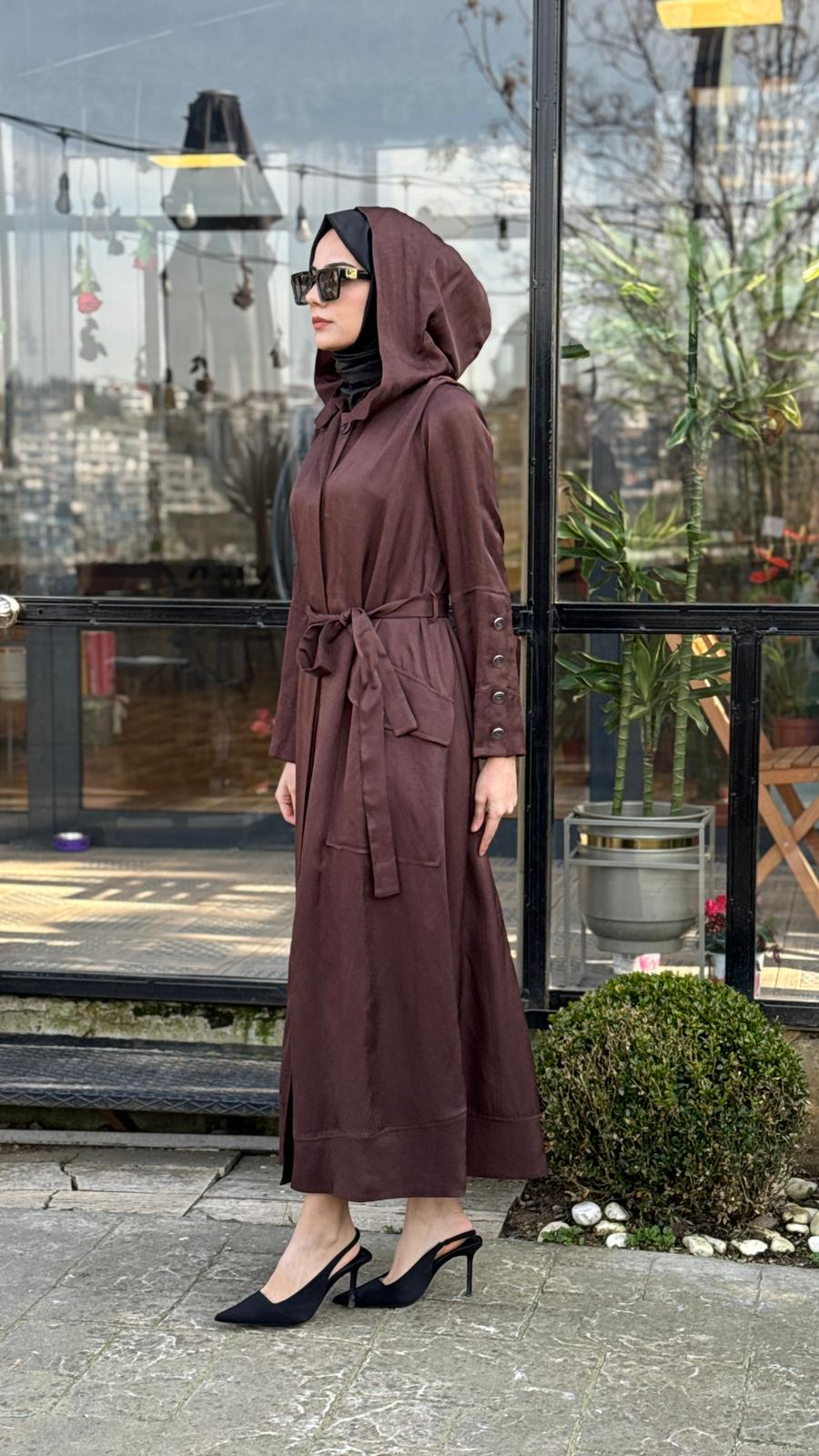 Misswhence Kapüşonlu Kap 39504