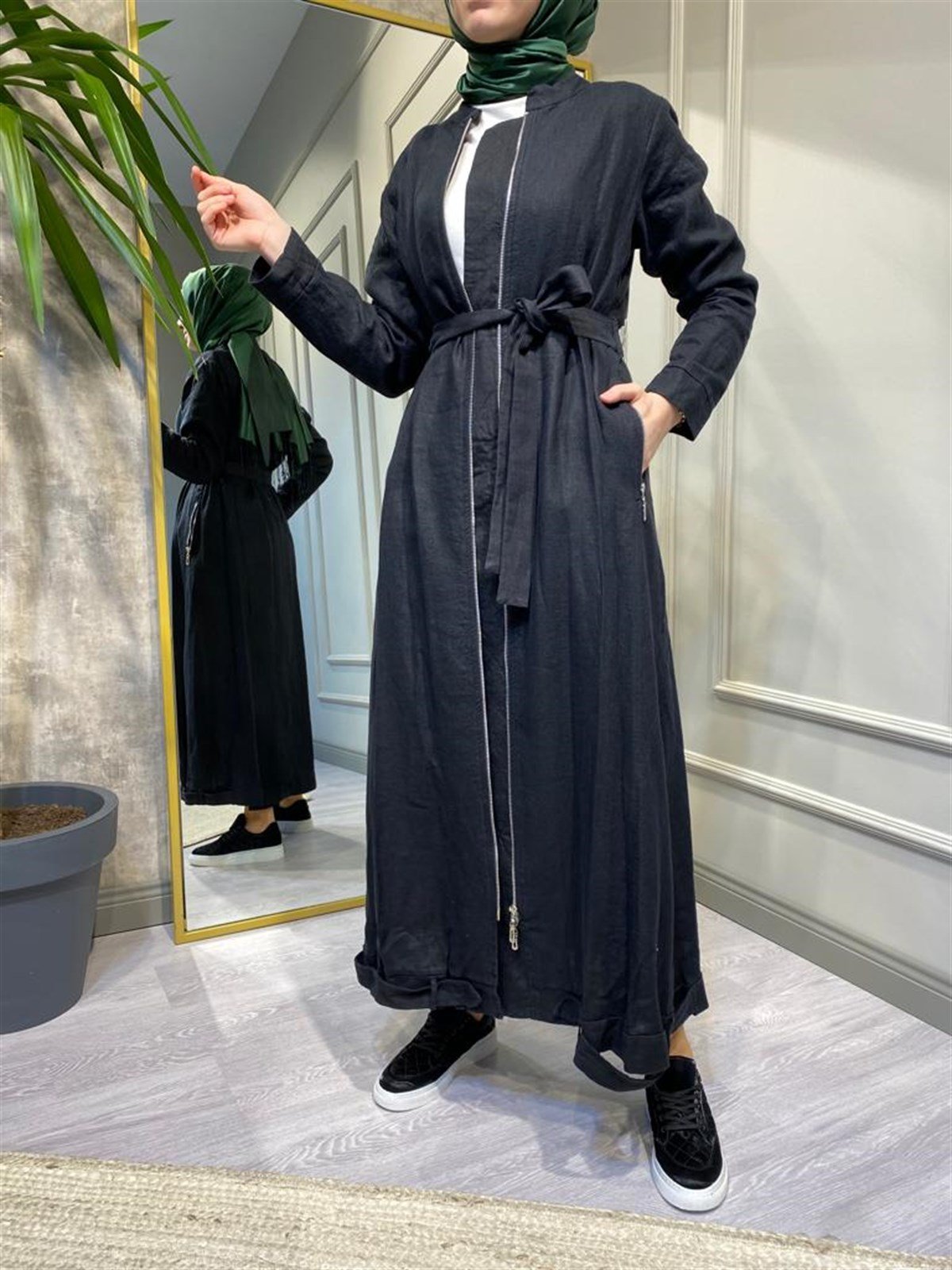 うめけん MissWhence Keten Pardesü Siyah 31500 - Babilbutik