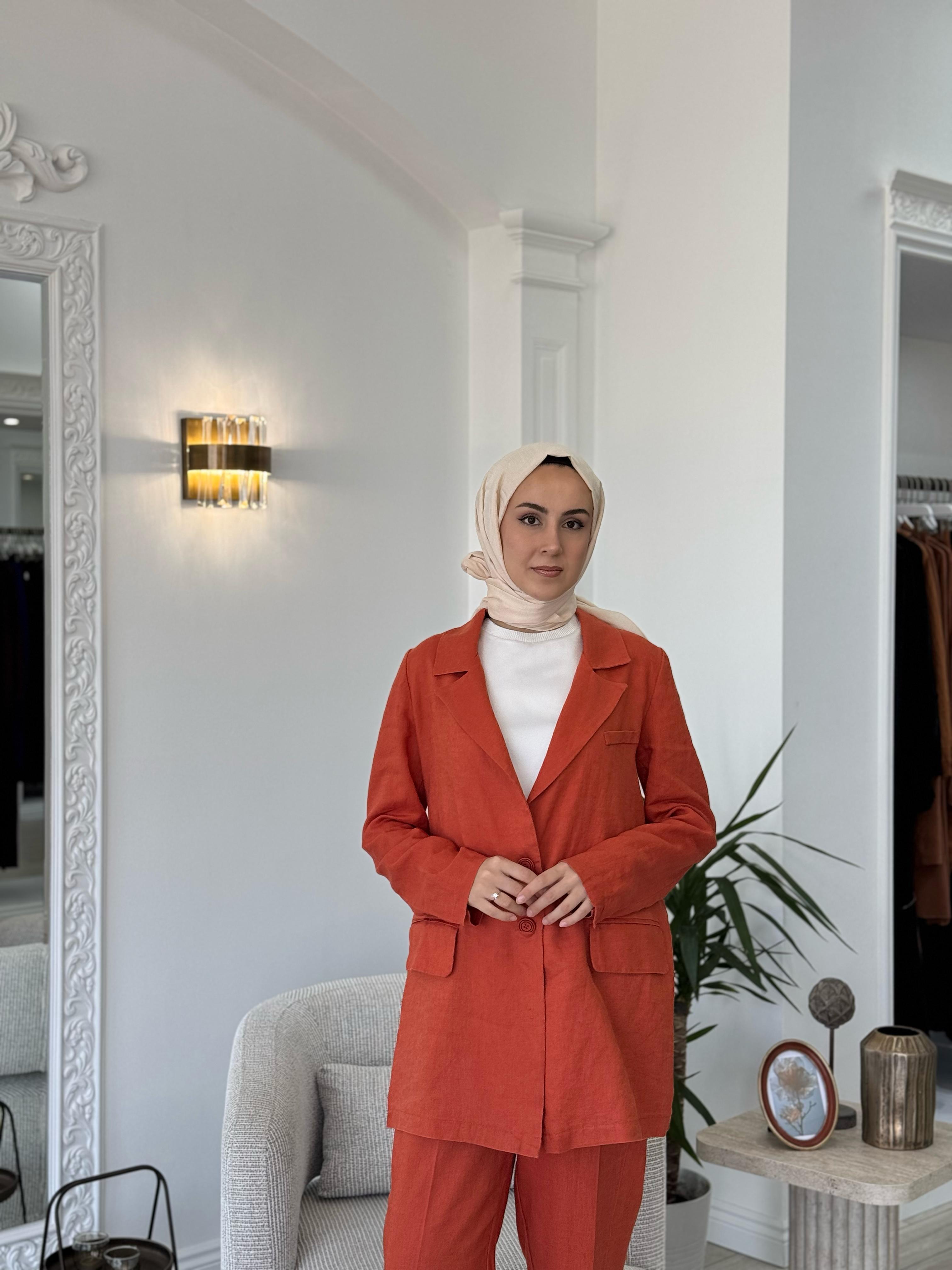 Misswhence Keten Takım Oranj 37207