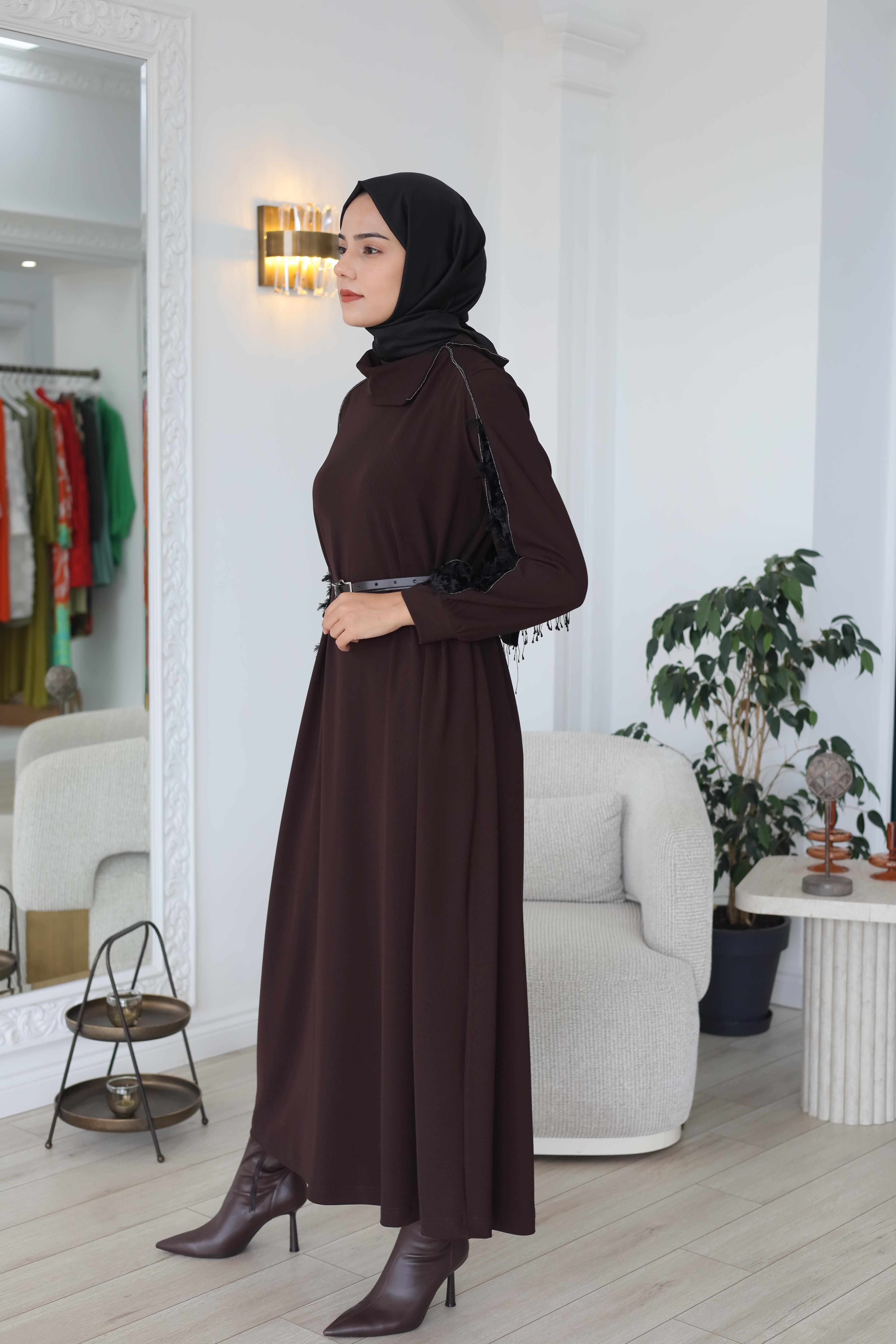 Misswhence Kol Detaylı Elbise 38800