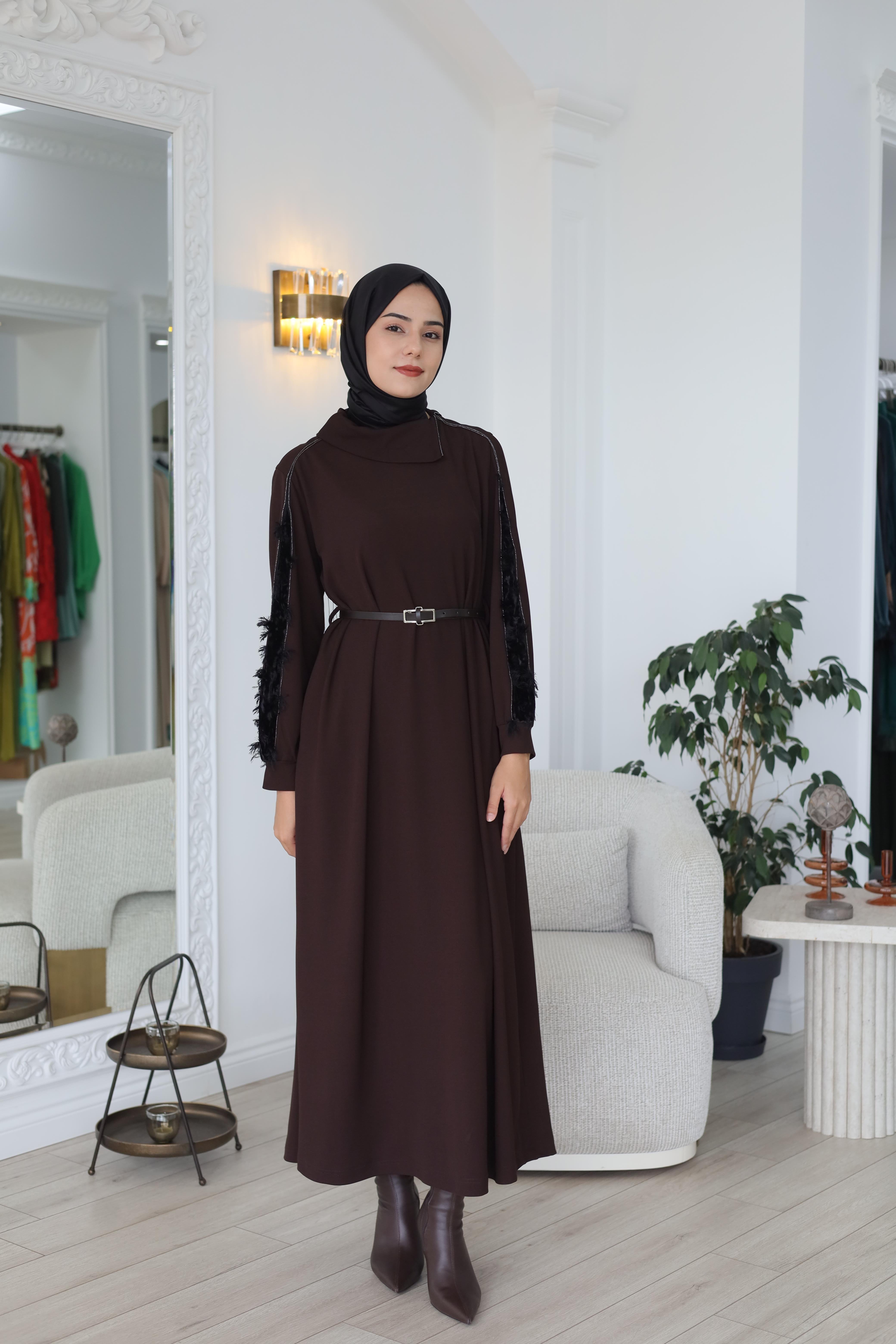 Misswhence Kol Detaylı Elbise 38800