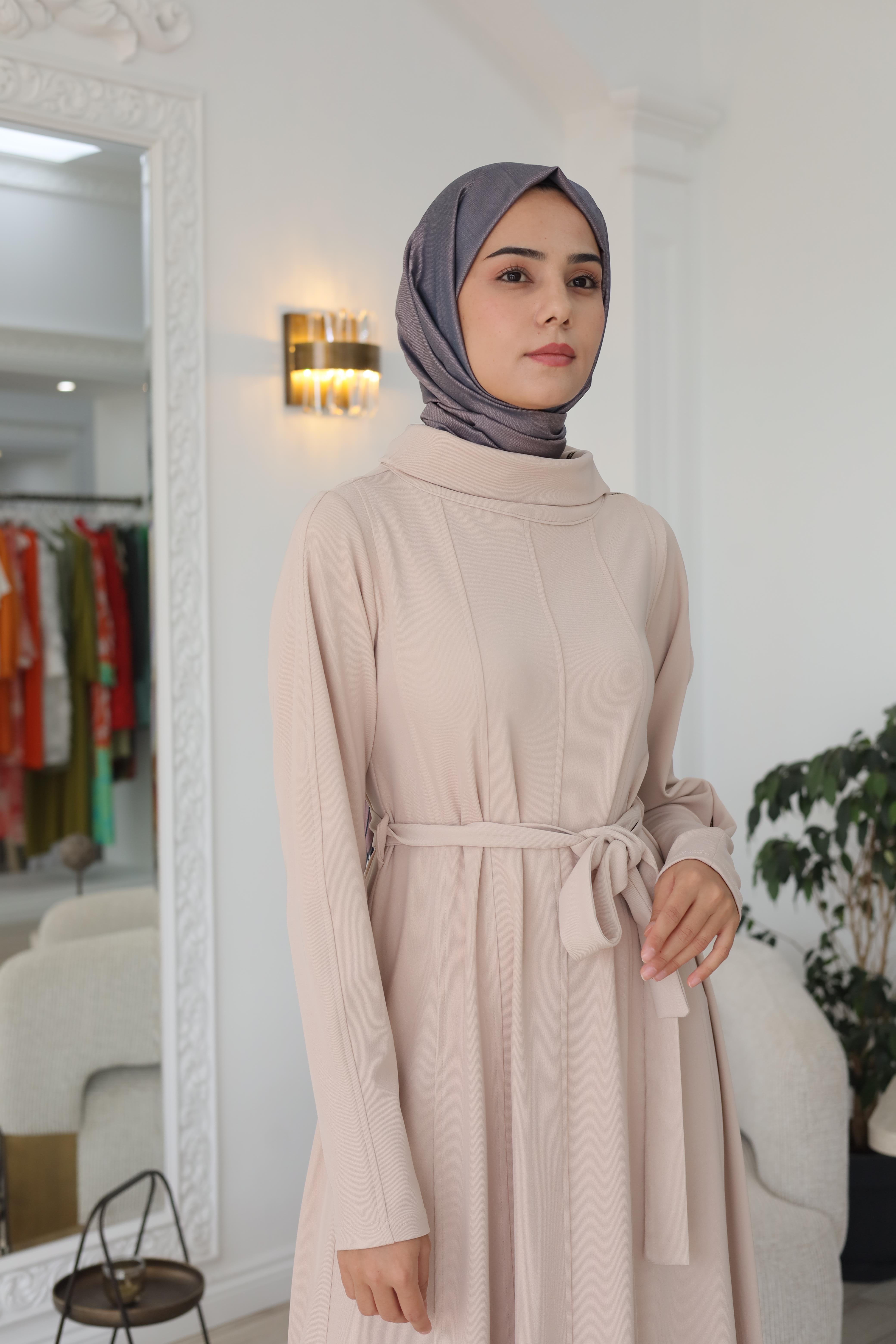 Misswhence Kolu Fermuar Detaylı Elbise 38803
