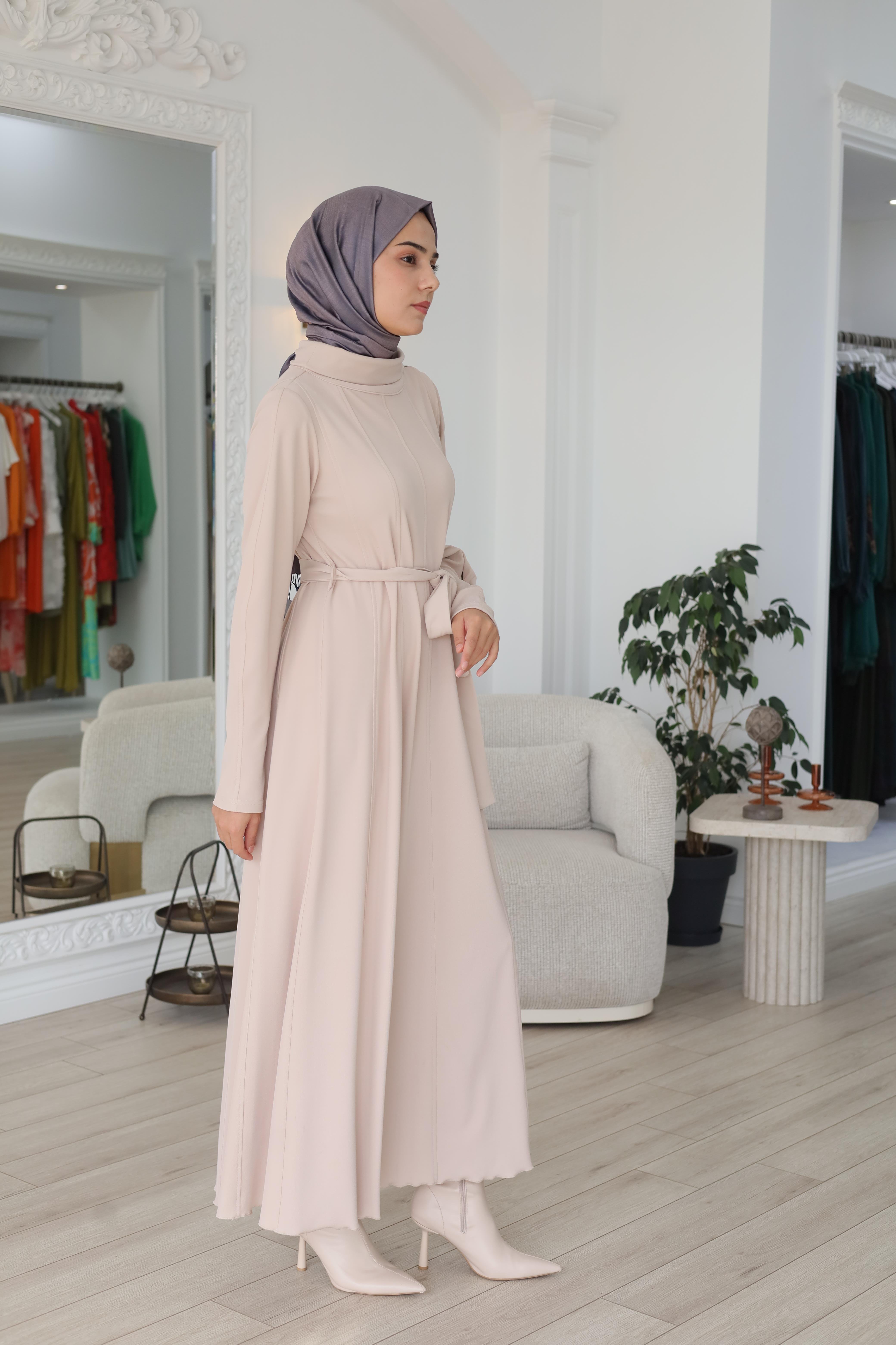 Misswhence Kolu Fermuar Detaylı Elbise 38803