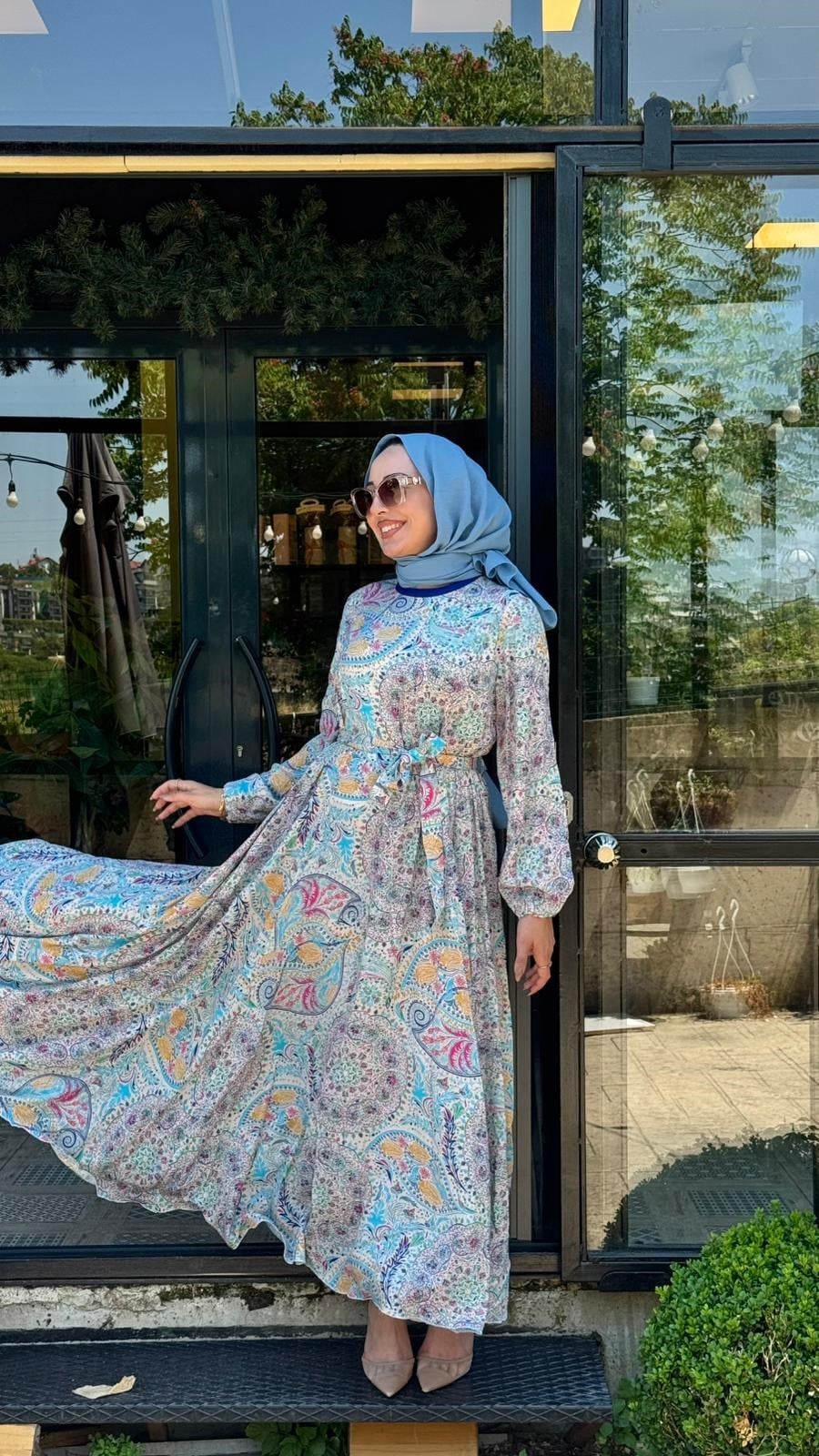 Misswhence Kuşak Elbise 39844