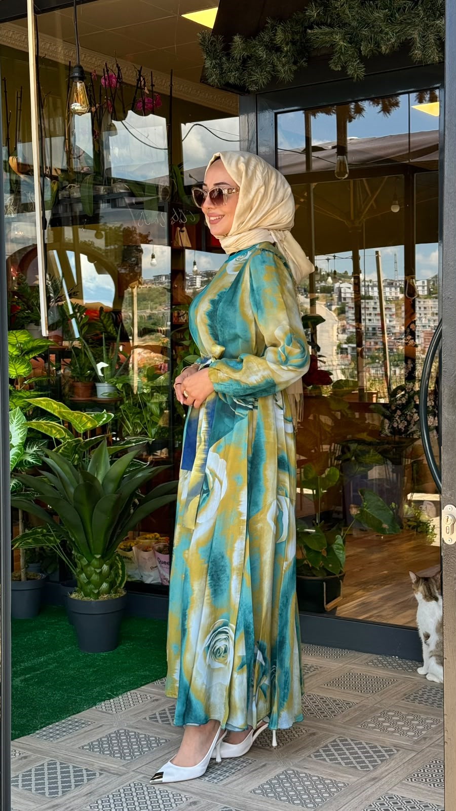Misswhence Kuşak Elbise 39844