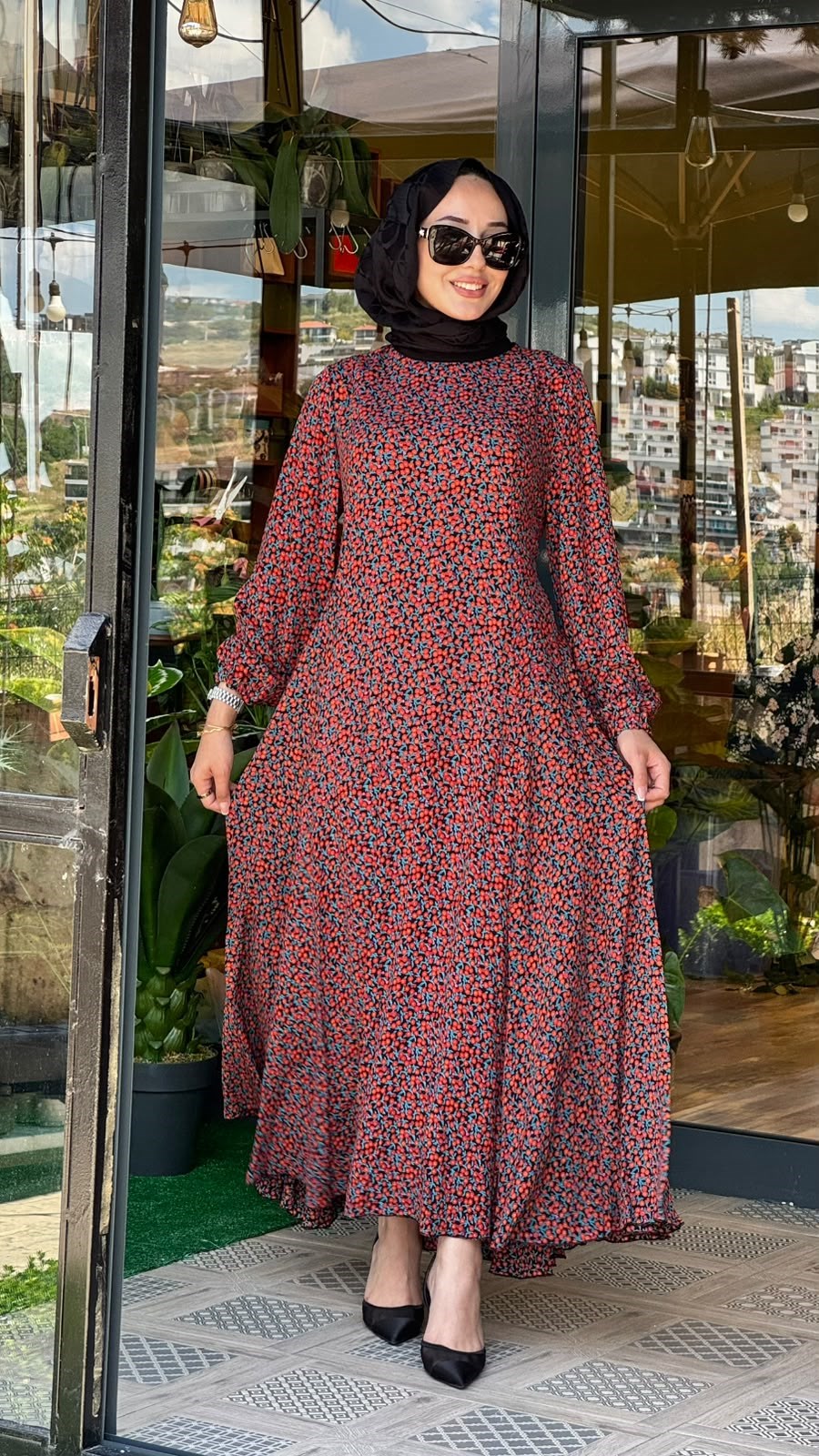 Misswhence Kuşak Elbise 39844
