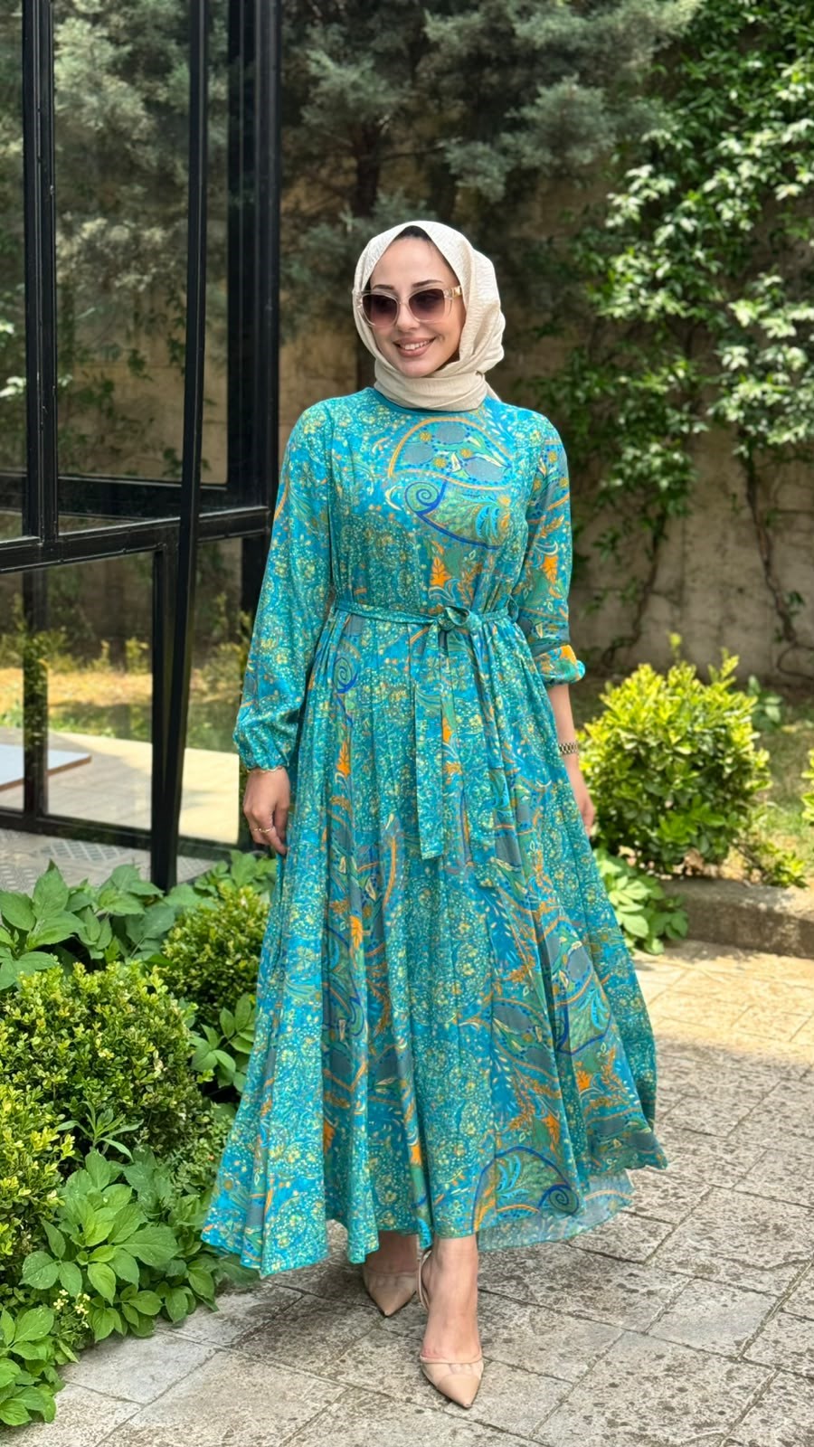 Misswhence Kuşak Elbise 39844