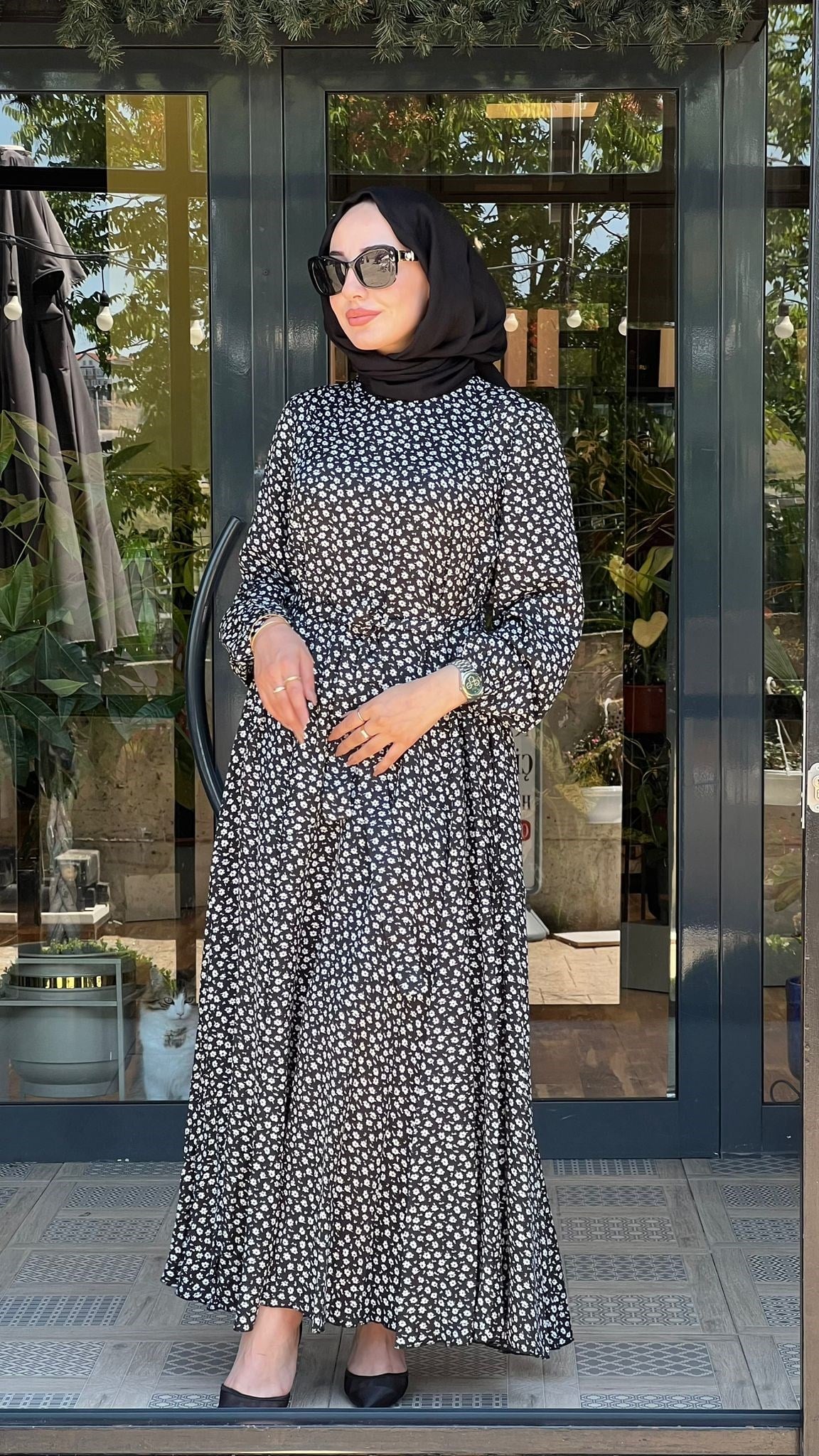 Misswhence Kuşak Elbise 39844
