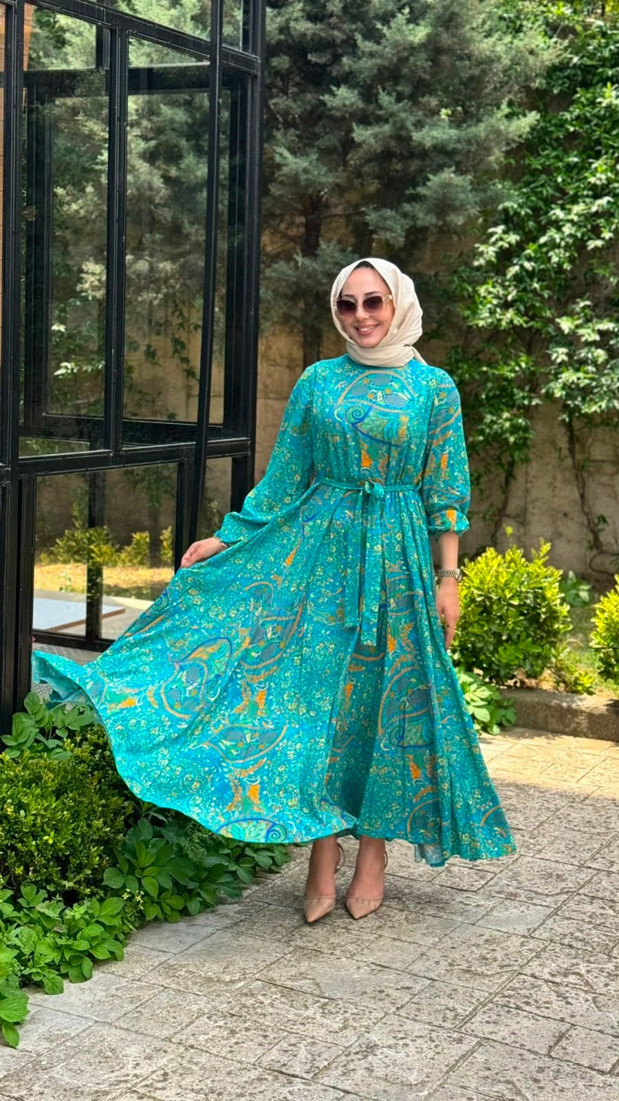 Misswhence Kuşak Elbise 39844