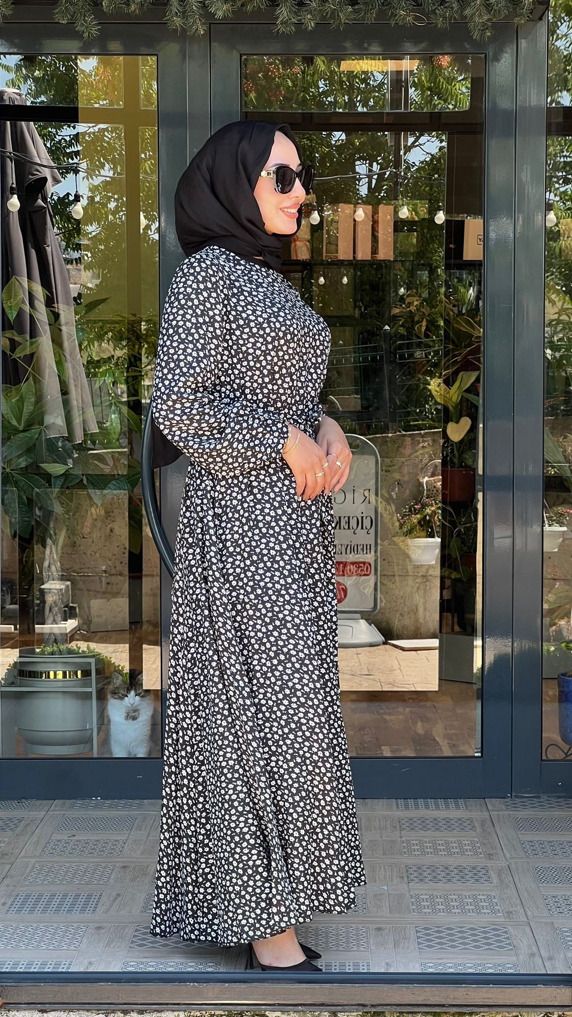 Misswhence Kuşak Elbise 39844