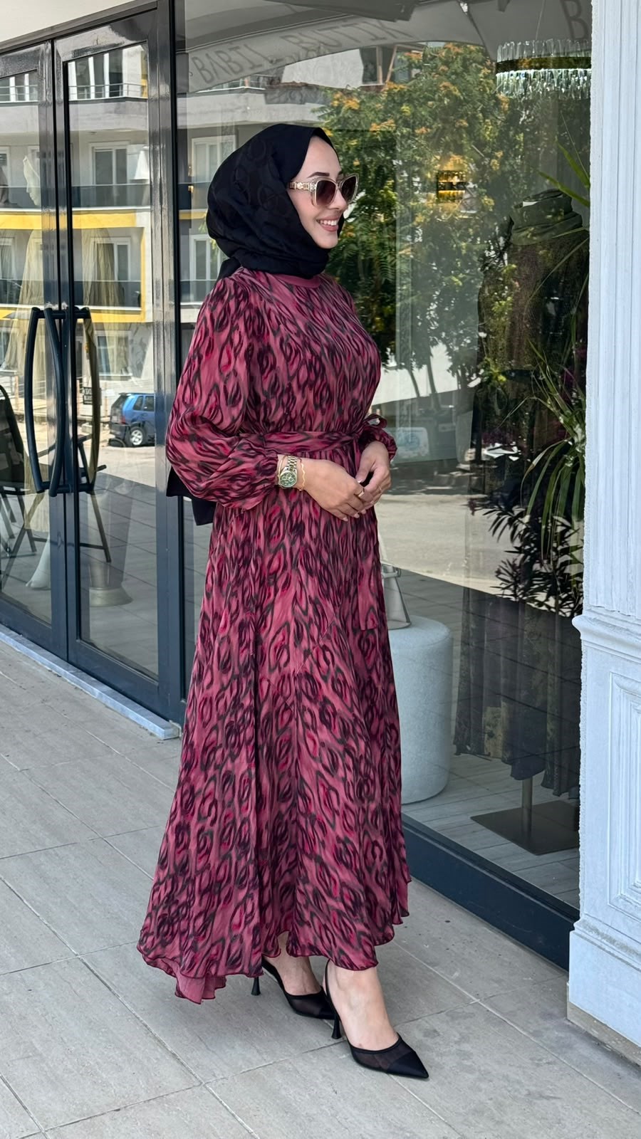 Misswhence Kuşak Elbise 39844