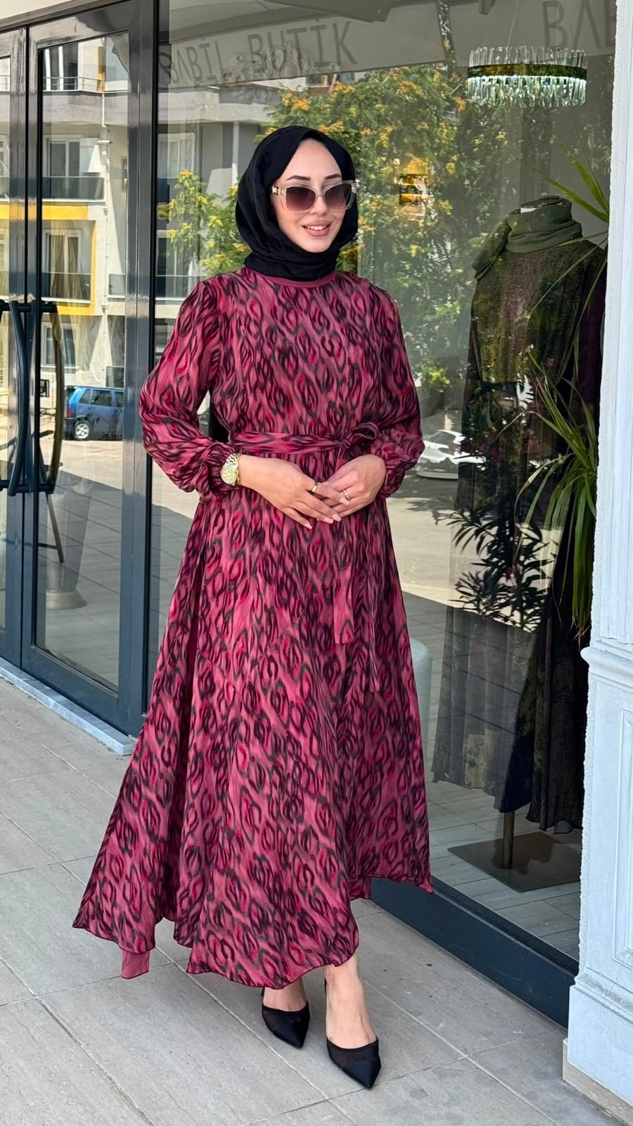 Misswhence Kuşak Elbise 39844