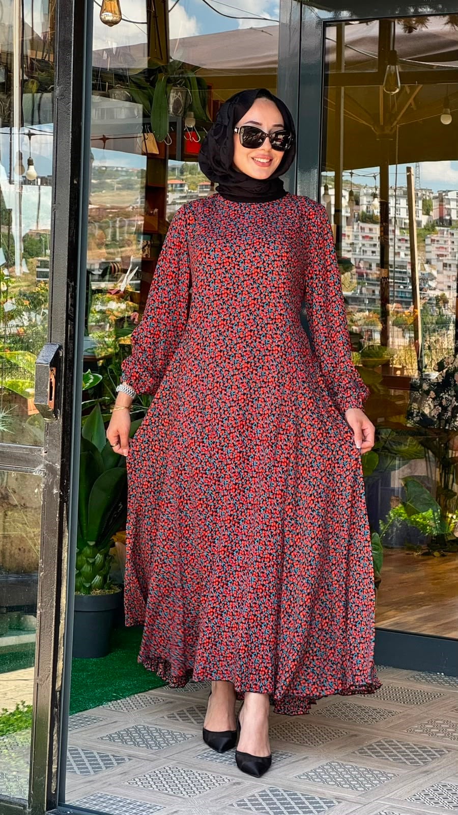 Misswhence Kuşak Elbise 39844